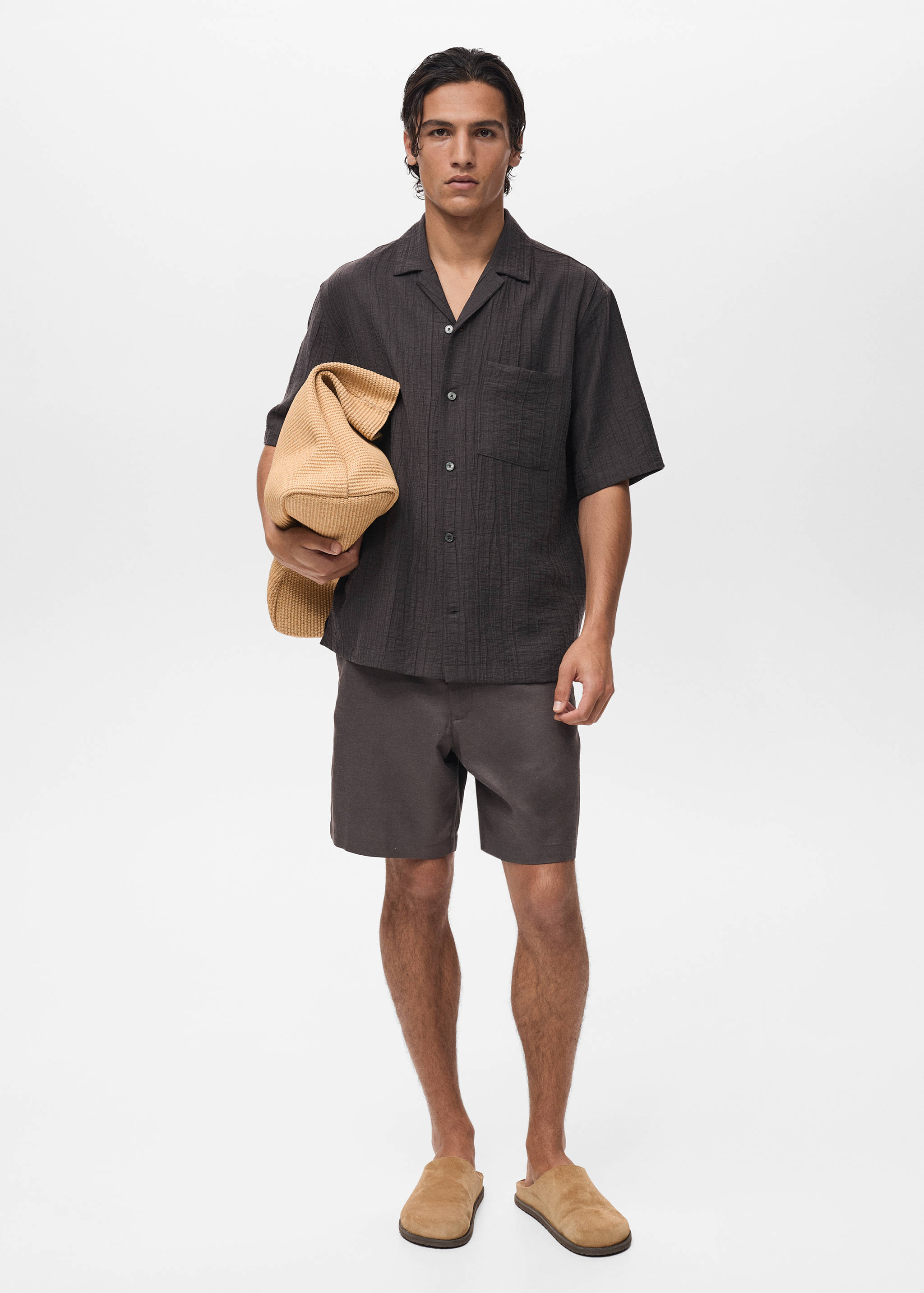 Chemise effet froissé - Plan général