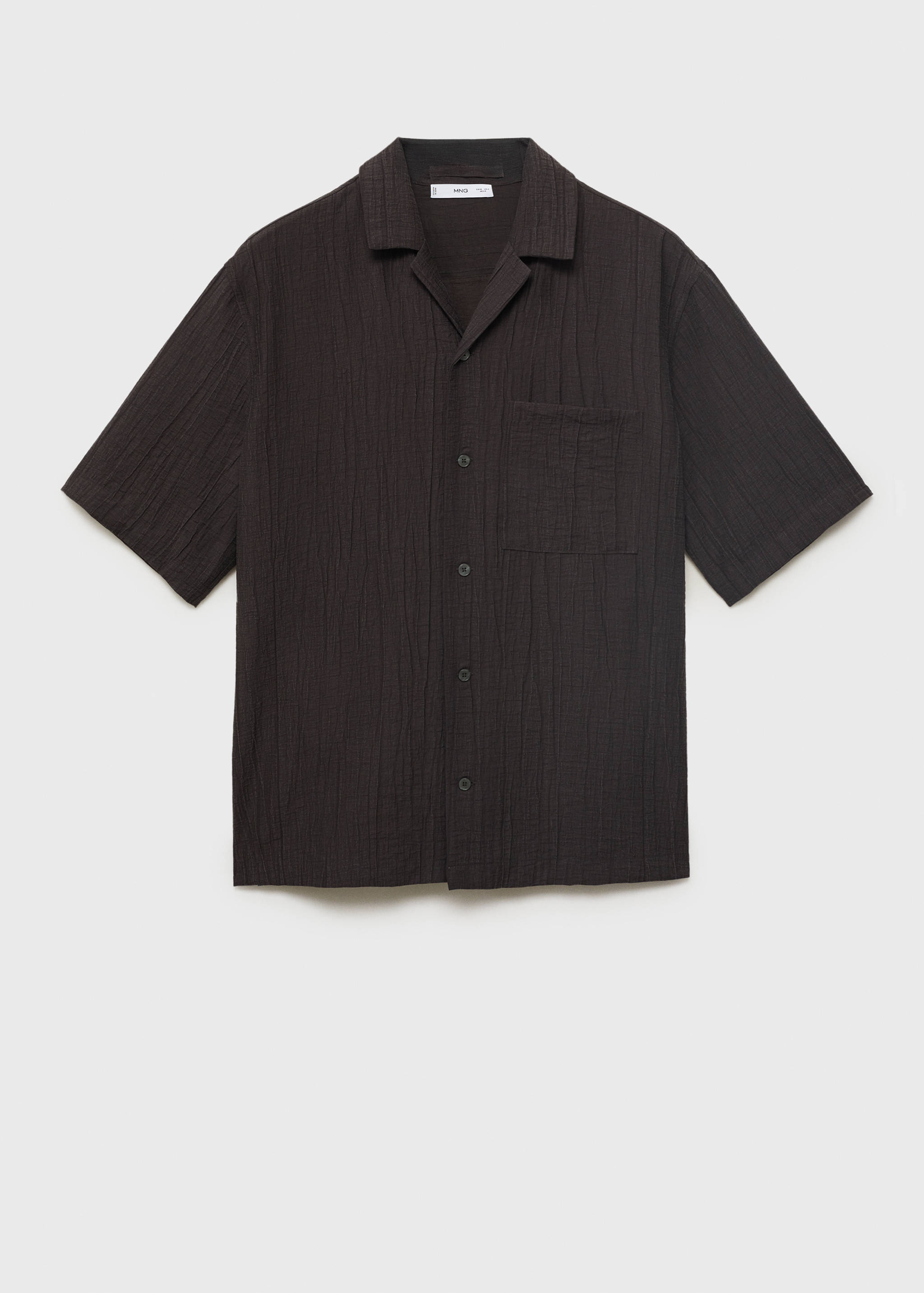 Chemise effet froissé - Article sans modèle