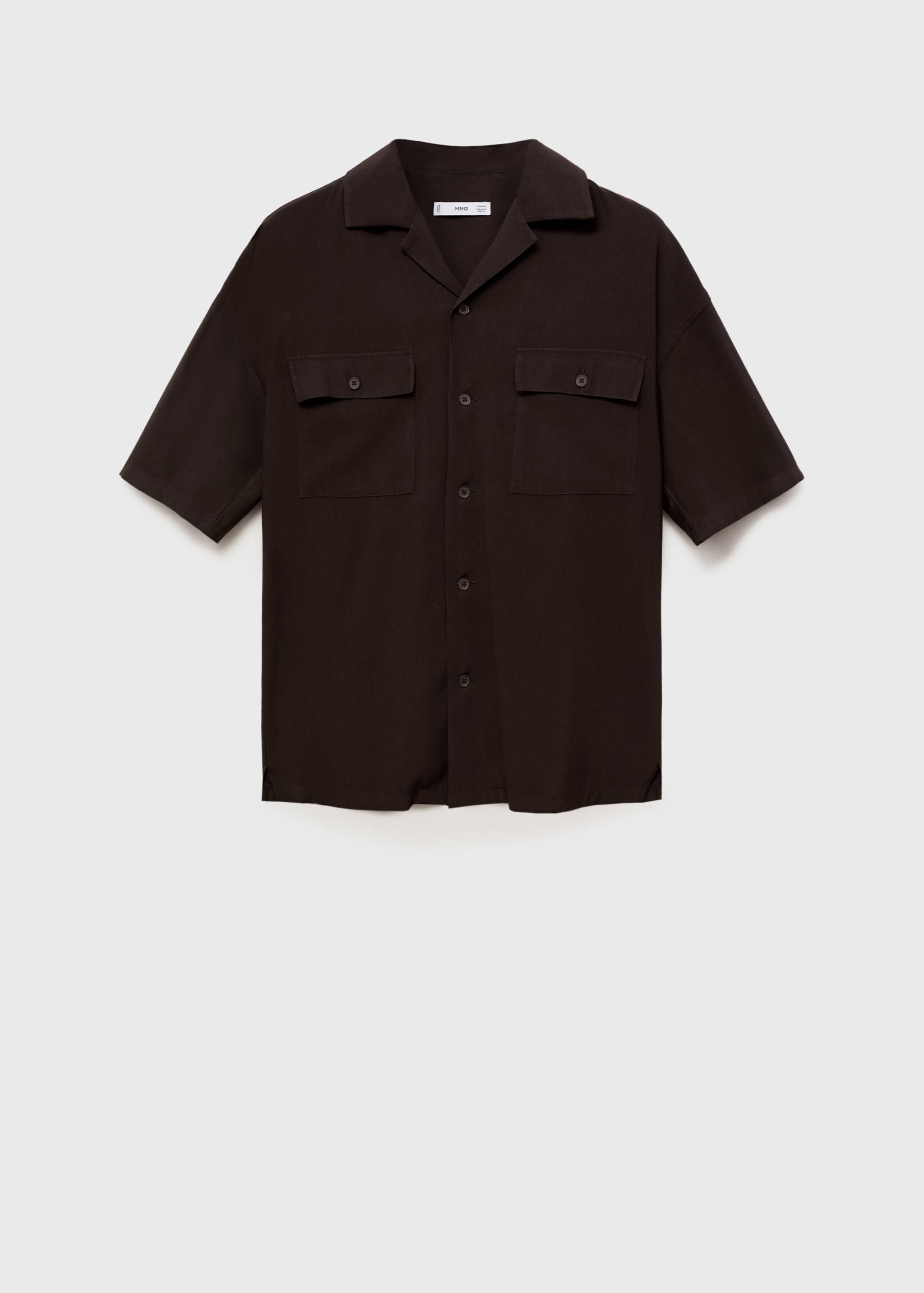 Viscose shirt with pockets - Article without model