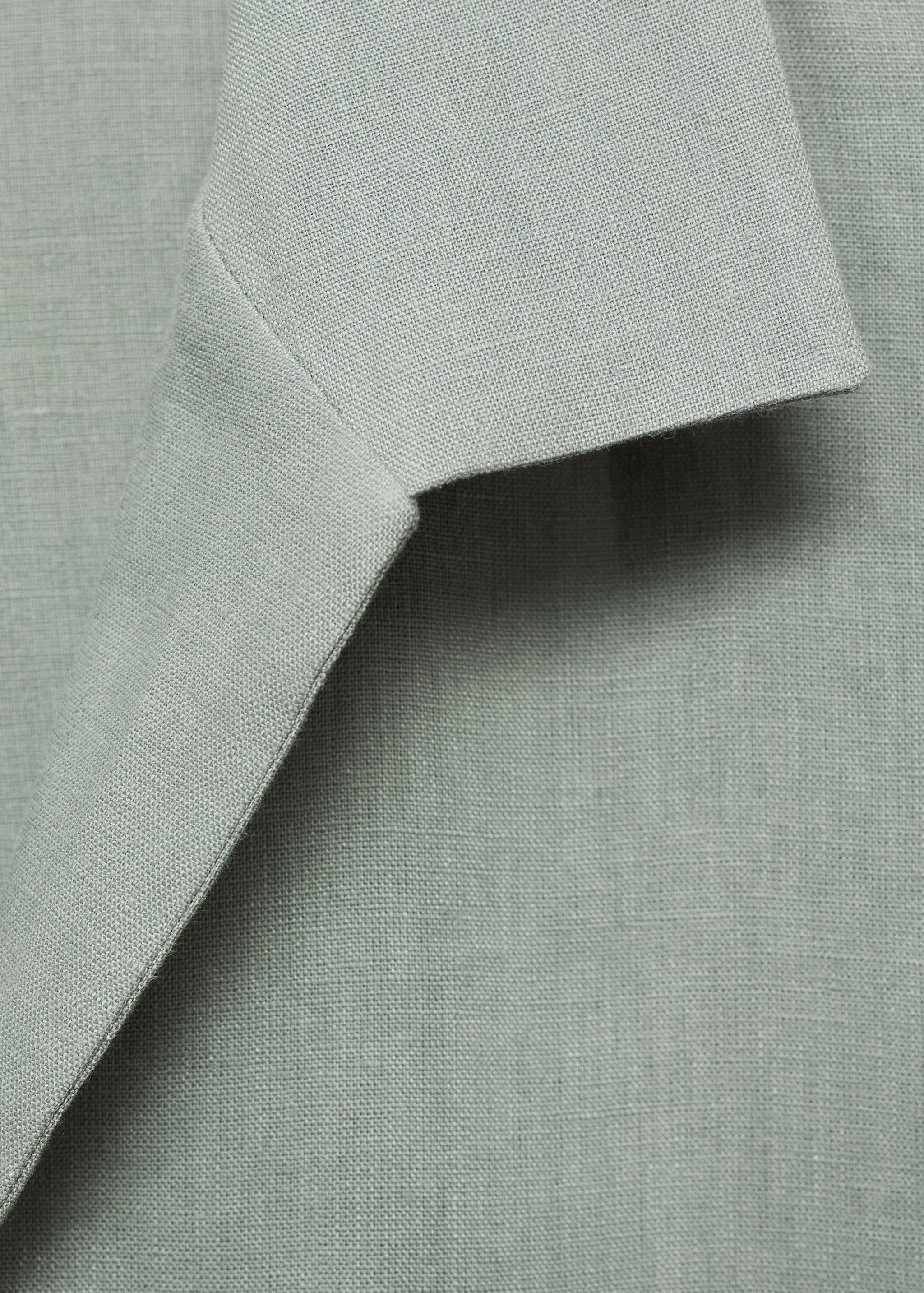 Chemise 100 % lin manches courtes - Détail de l'article 0