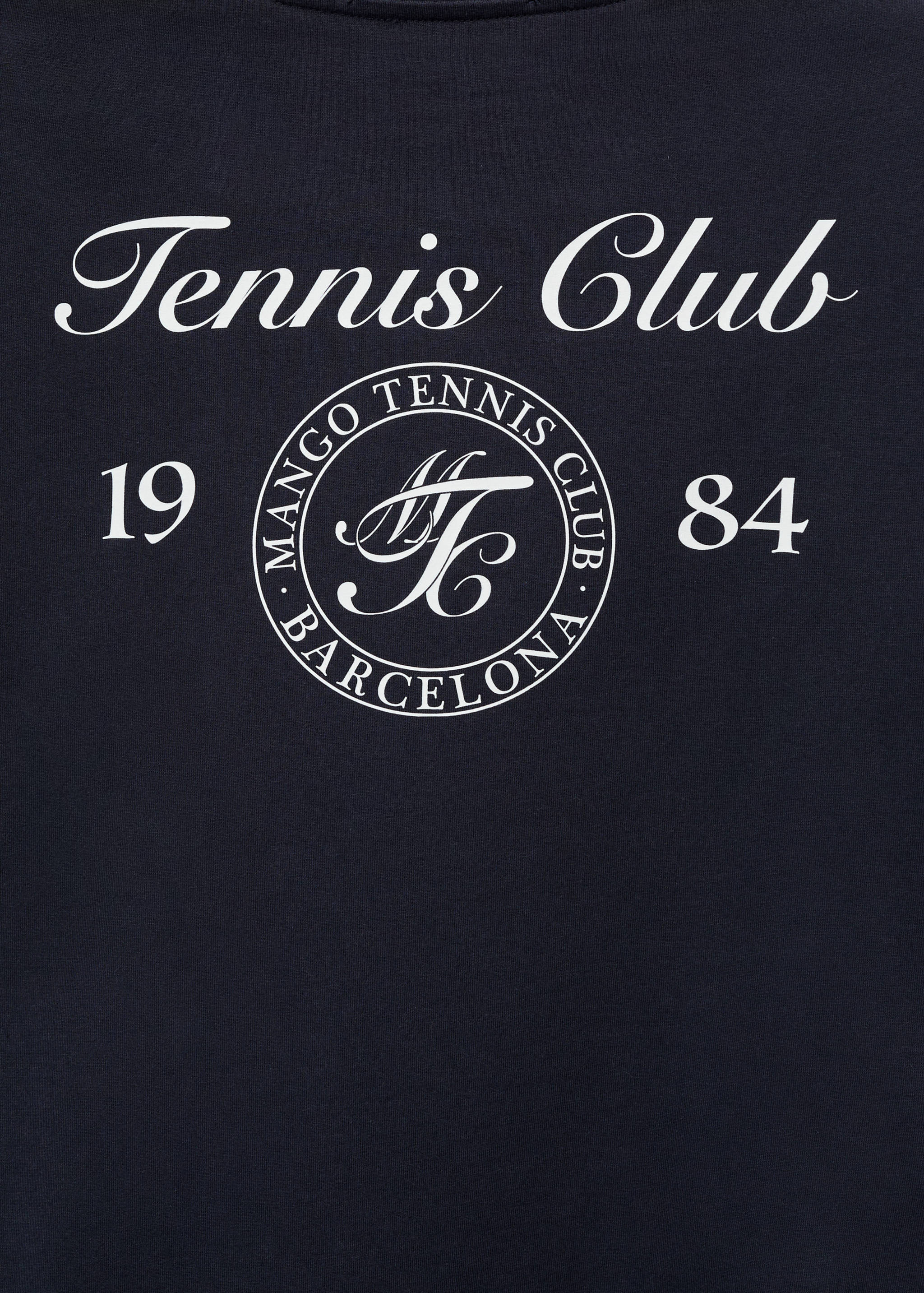 Camiseta algodón mensaje estampado - Detalle del artículo 0