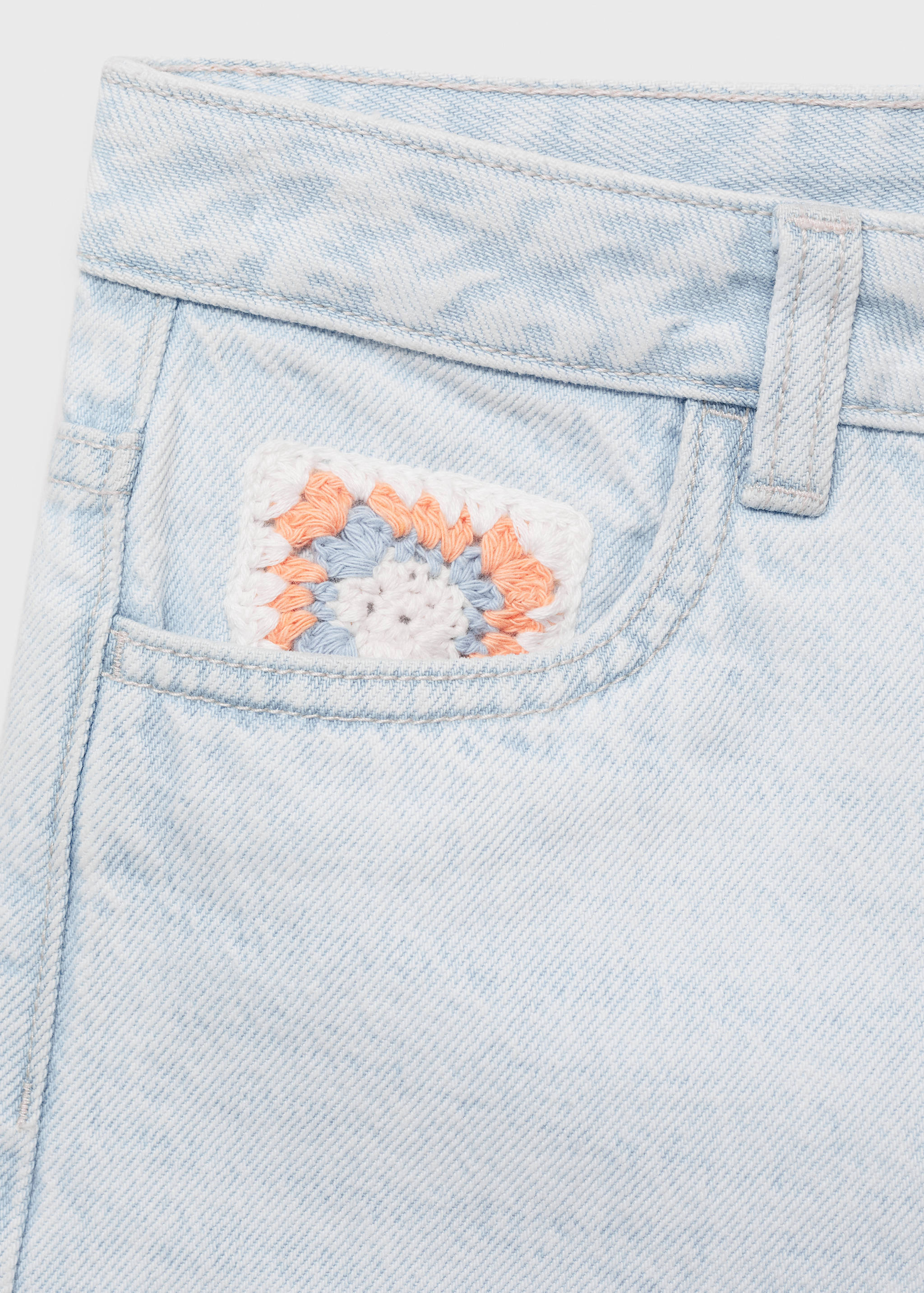 Shorts crochet combinado - Detalle del artículo 8