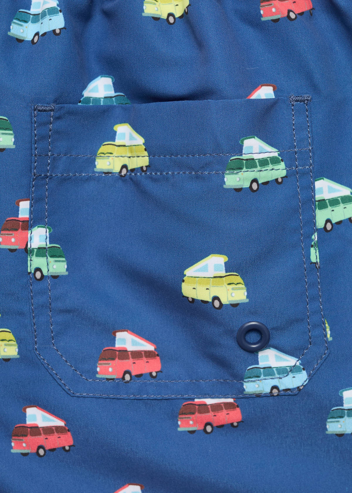 Printed swimming trunks — Navy