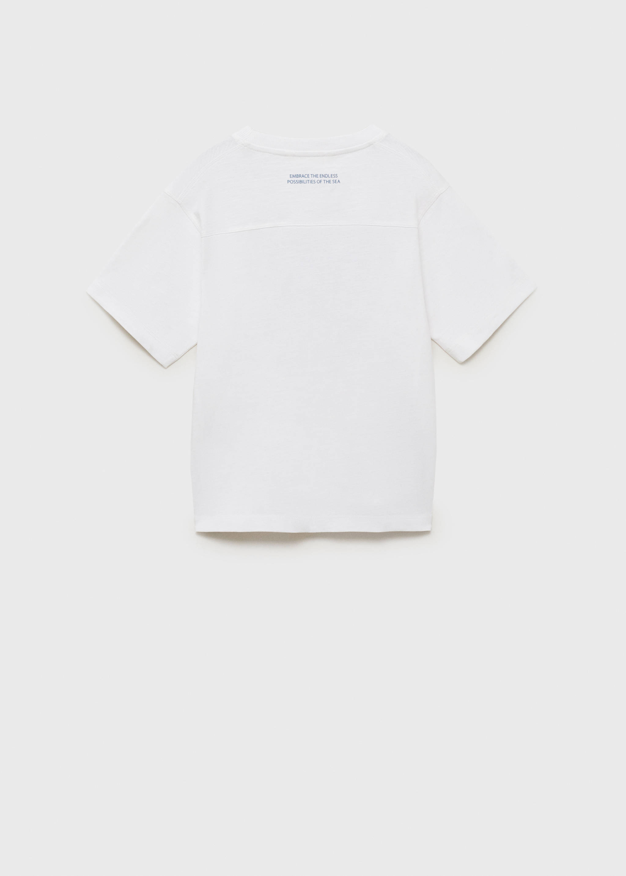 T-shirt estampada surf - Verso do artigo