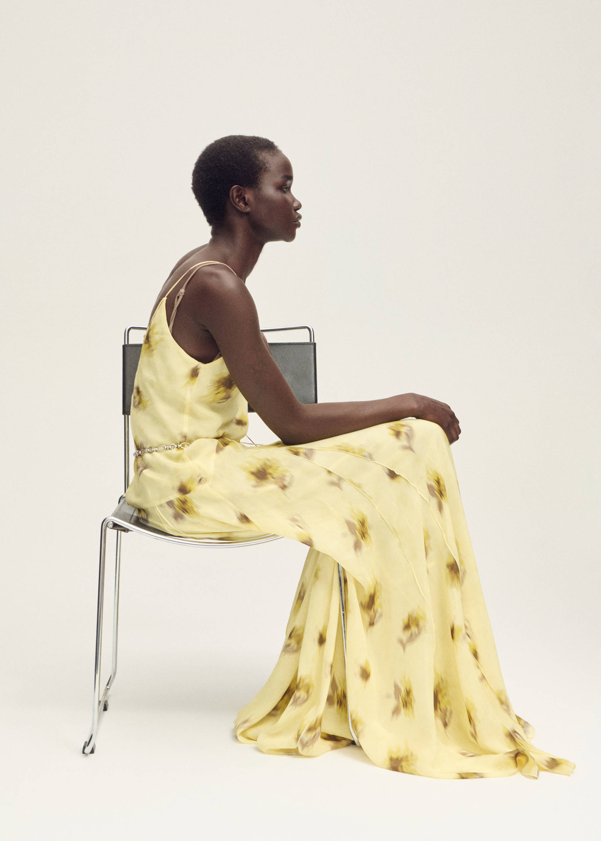 Robe longue en imprimé fleuri - Détail de l'article 2