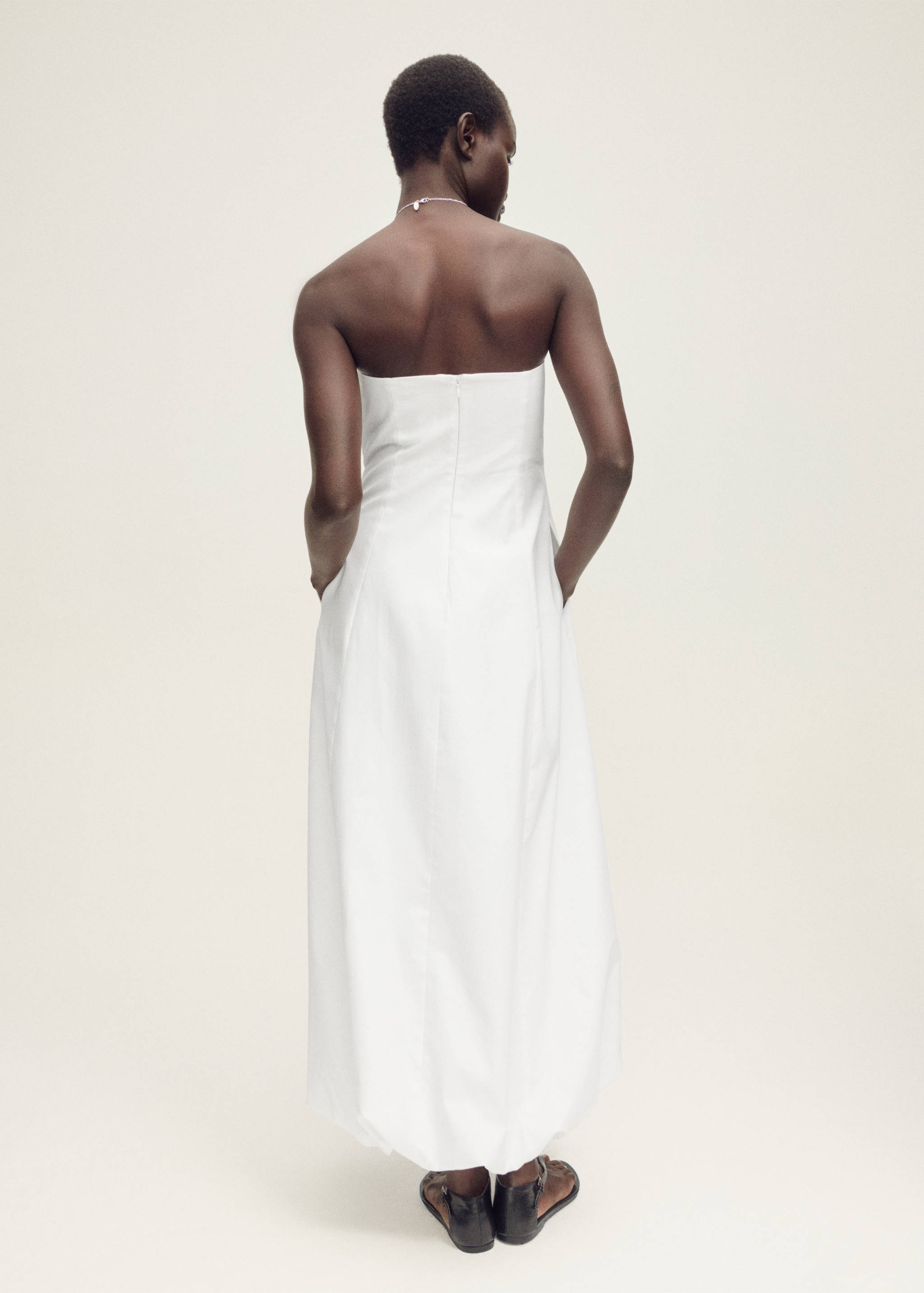 Robe bustier bas bouffant - Verso de l’article