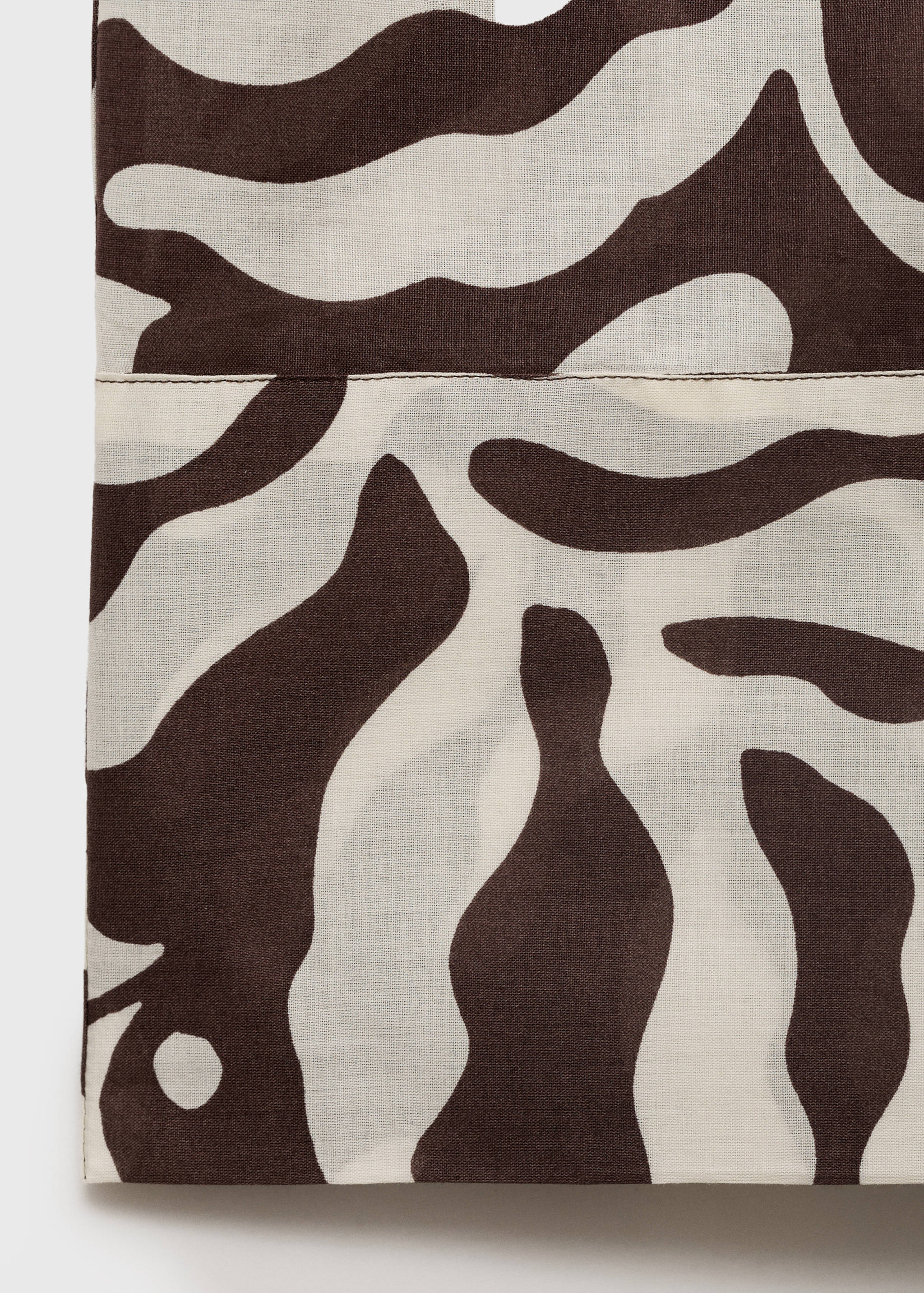 Printed cotton trousers - Details of the article 8