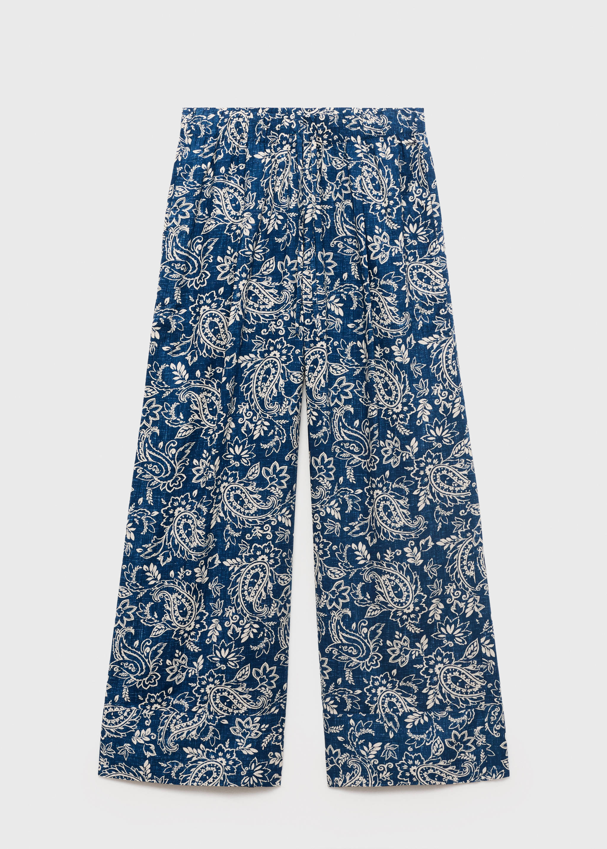 Printed cotton pants - Article without model