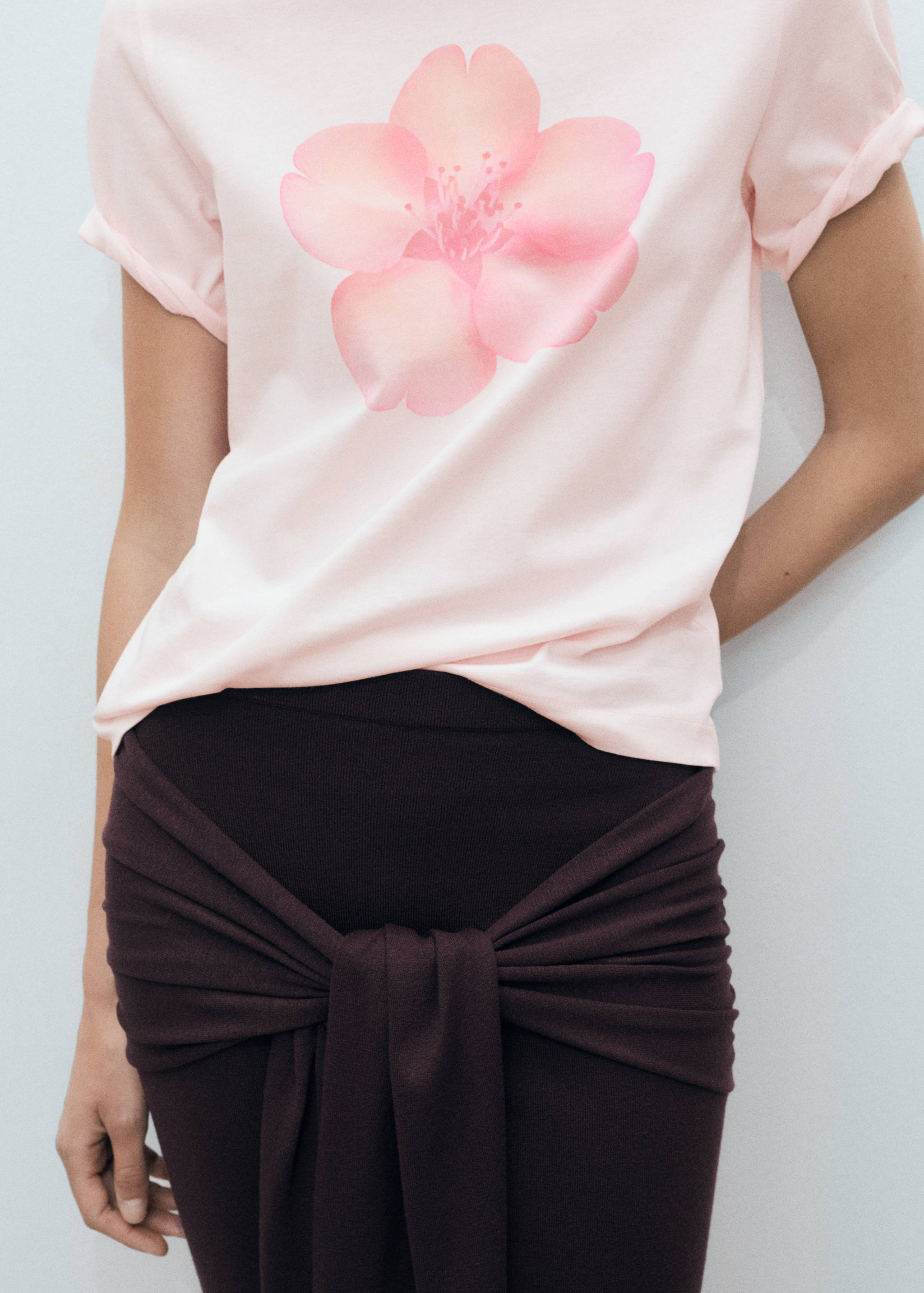 Floral print T-shirt - Details of the article 6