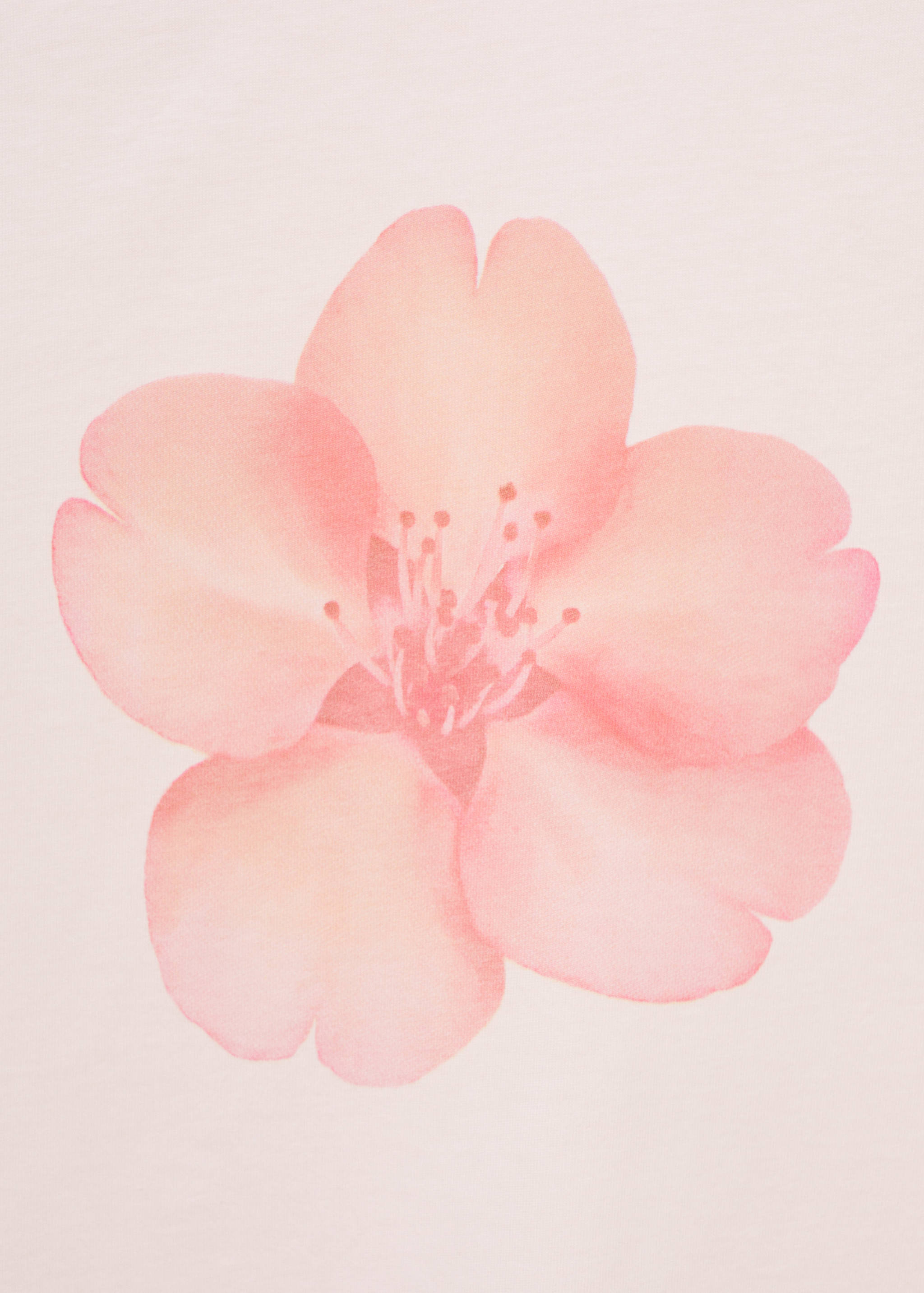 Floral print T-shirt - Details of the article 0