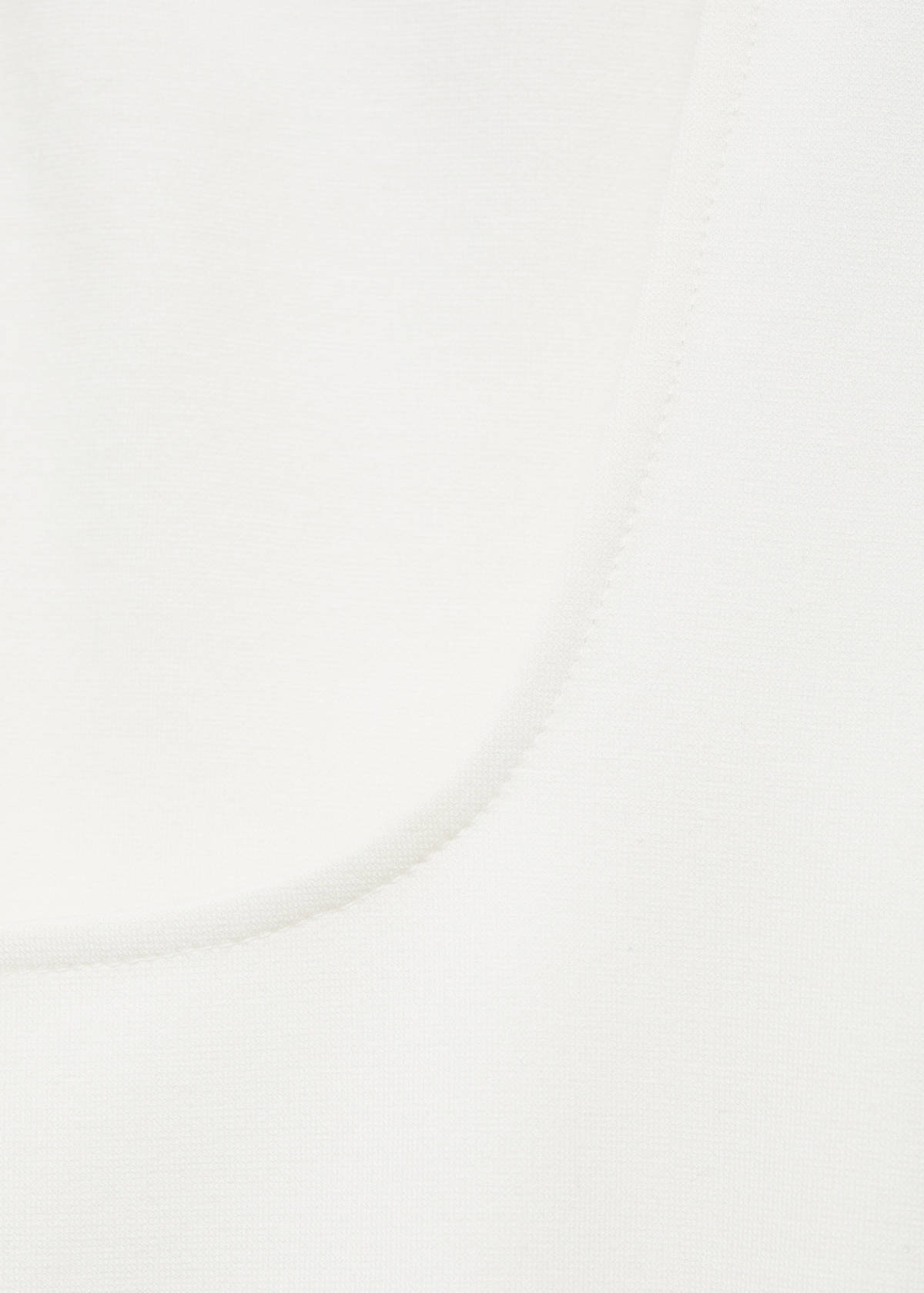 Strappy dress with pleat detail — Off White