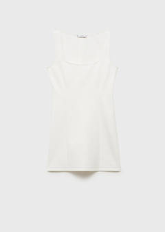 Strappy dress with pleat detail — Off White 5