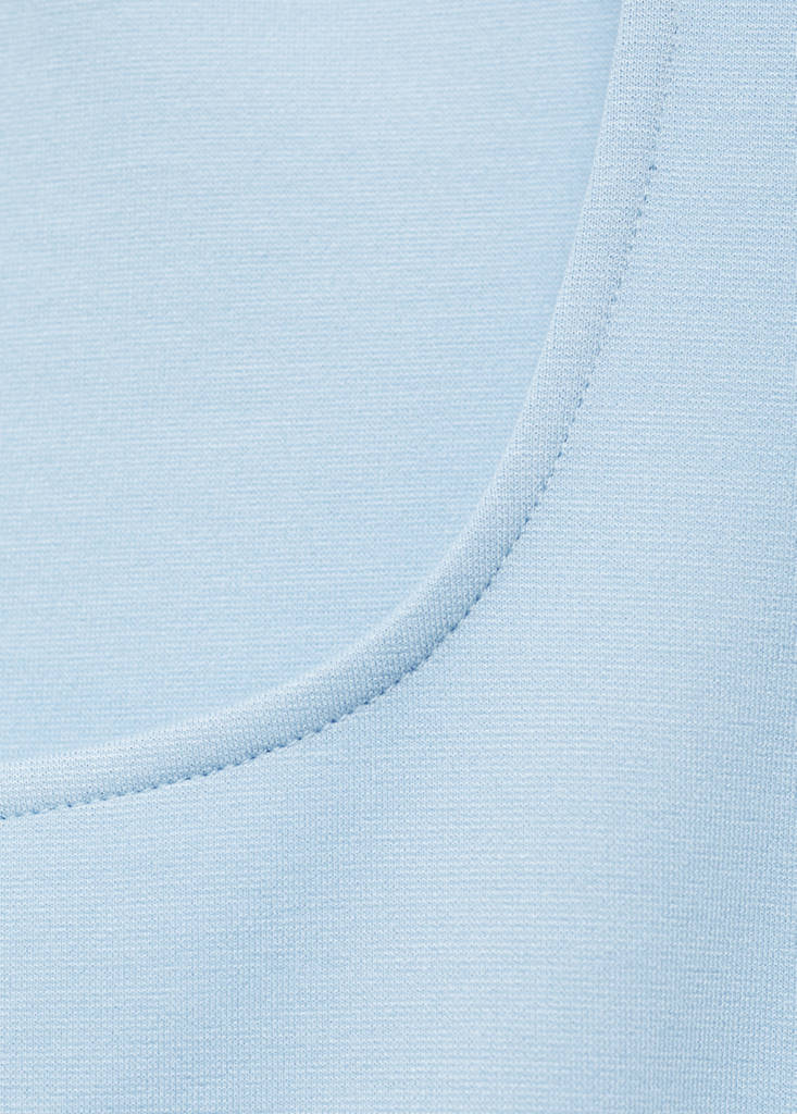 Strappy dress with pleat detail — Sky Blue