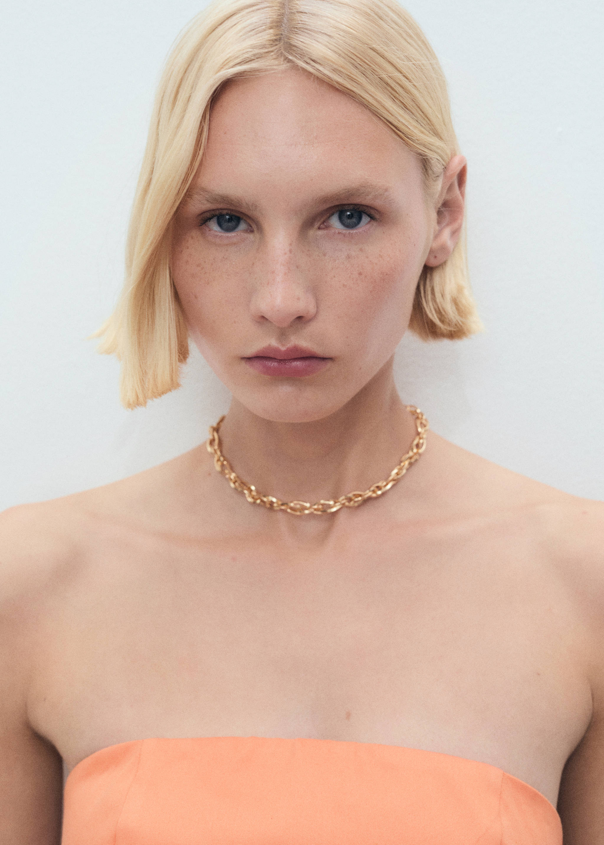 泡泡款抹胸裙 - null