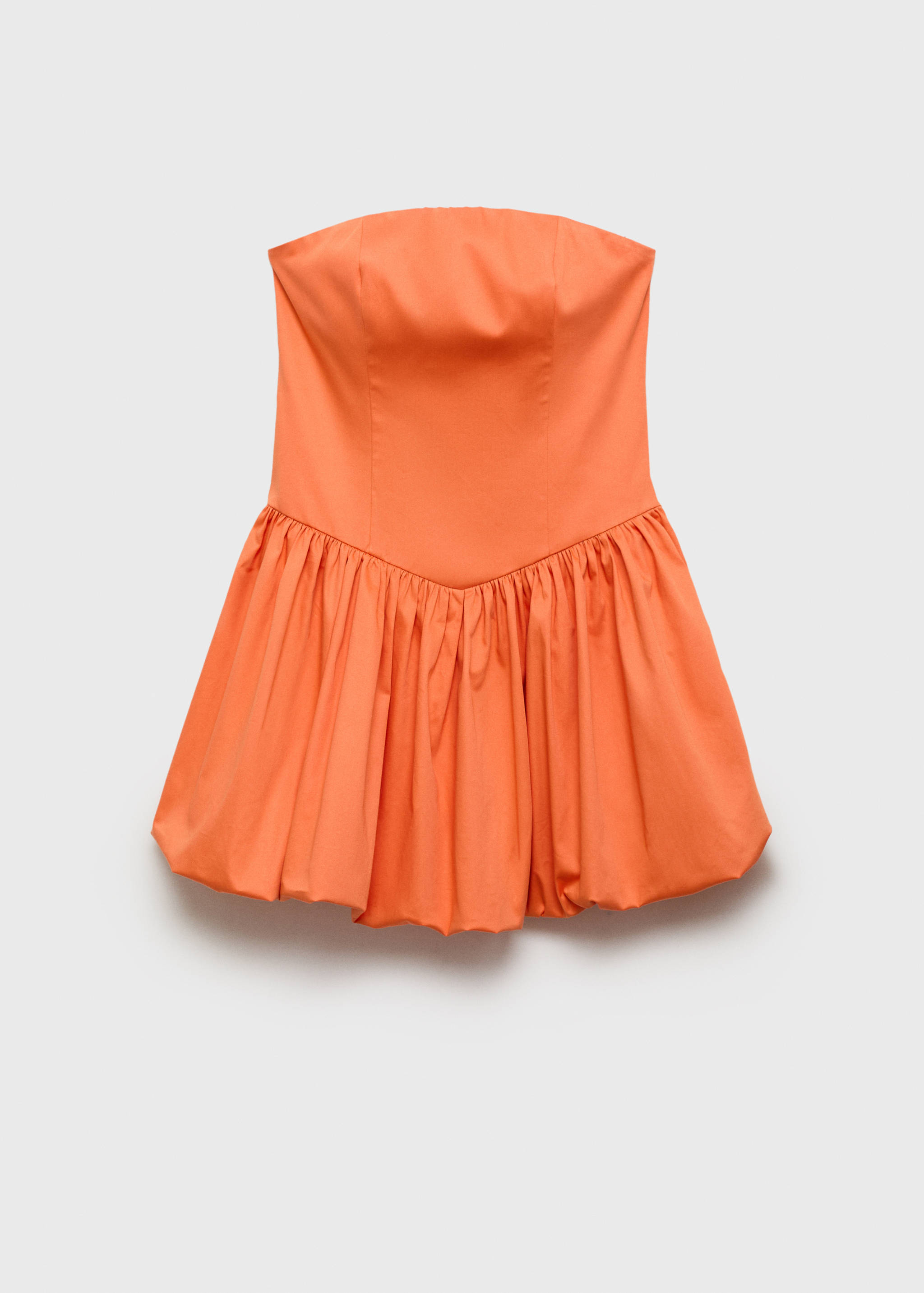 泡泡款抹胸裙 - null