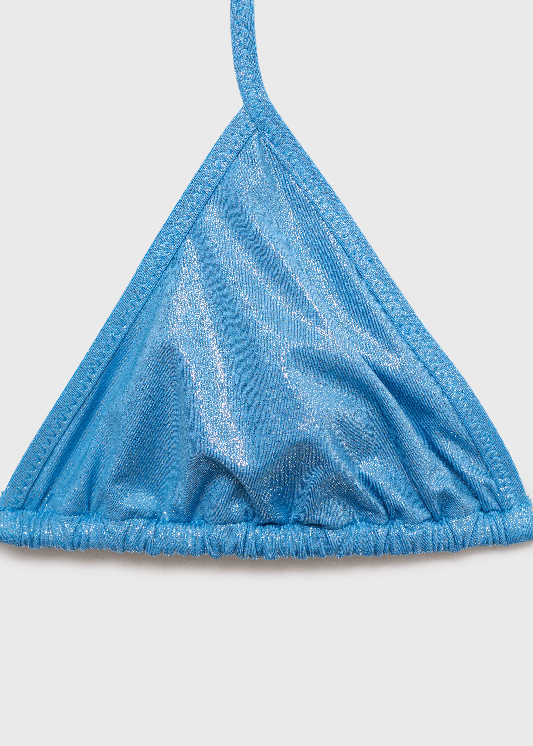 Top bikini triangular acabado brillante - Detalle del artículo 8
