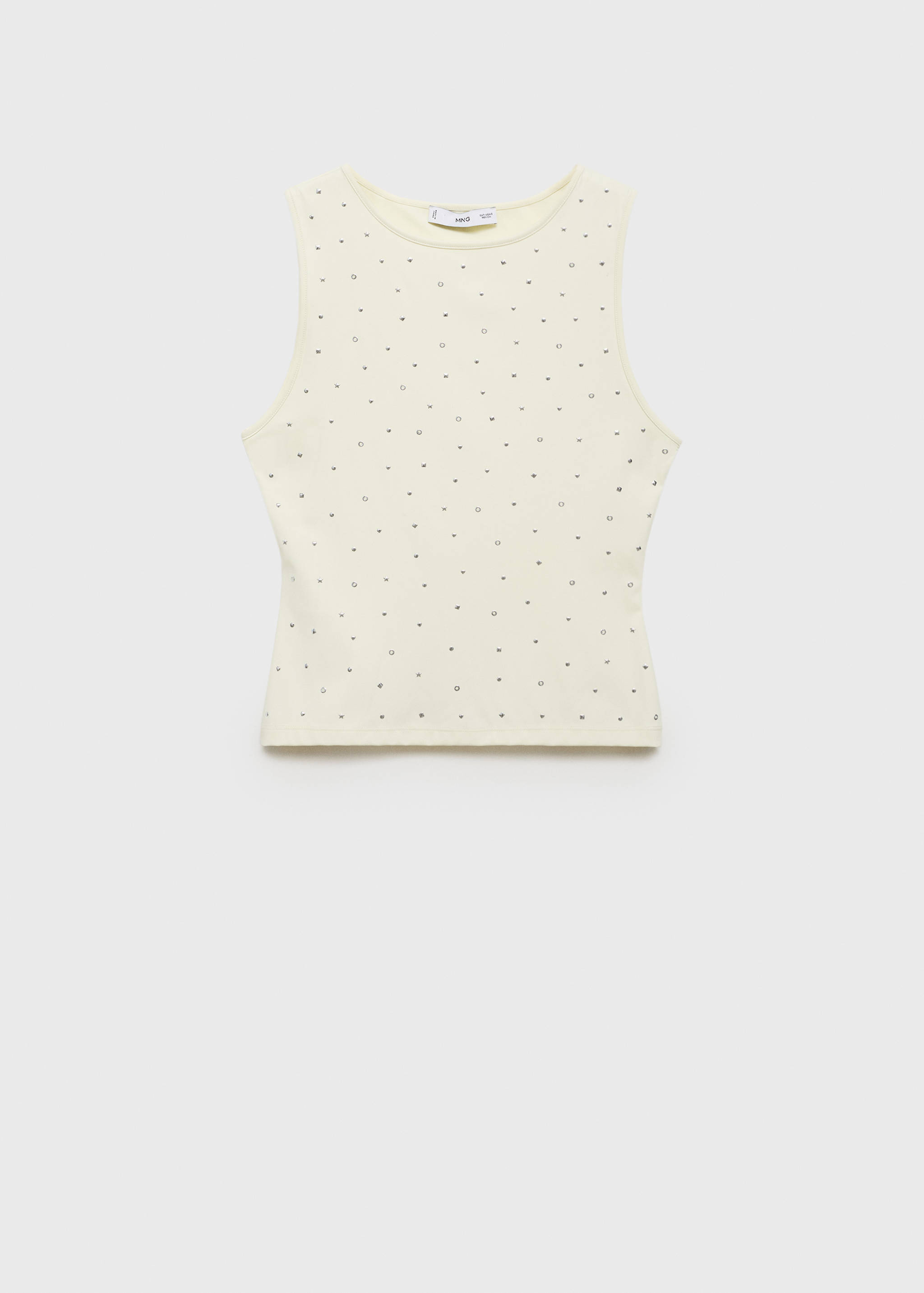 Top with metallic appliqués - Article without model