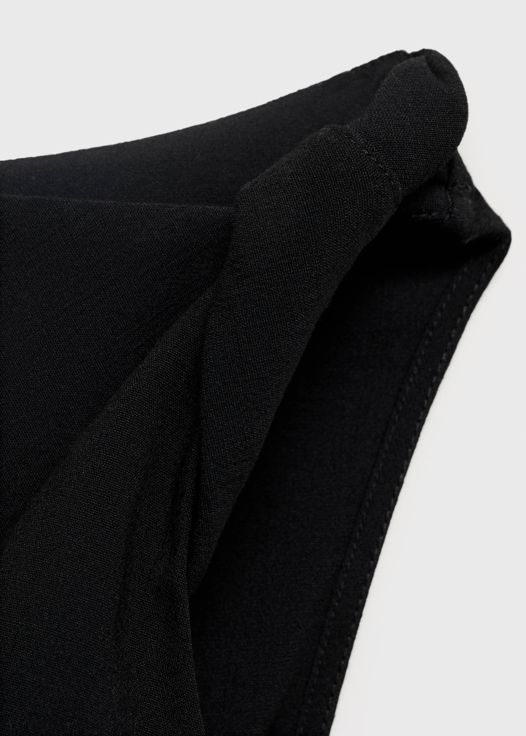 Asymmetrical draped top with straps - Details of the article 8