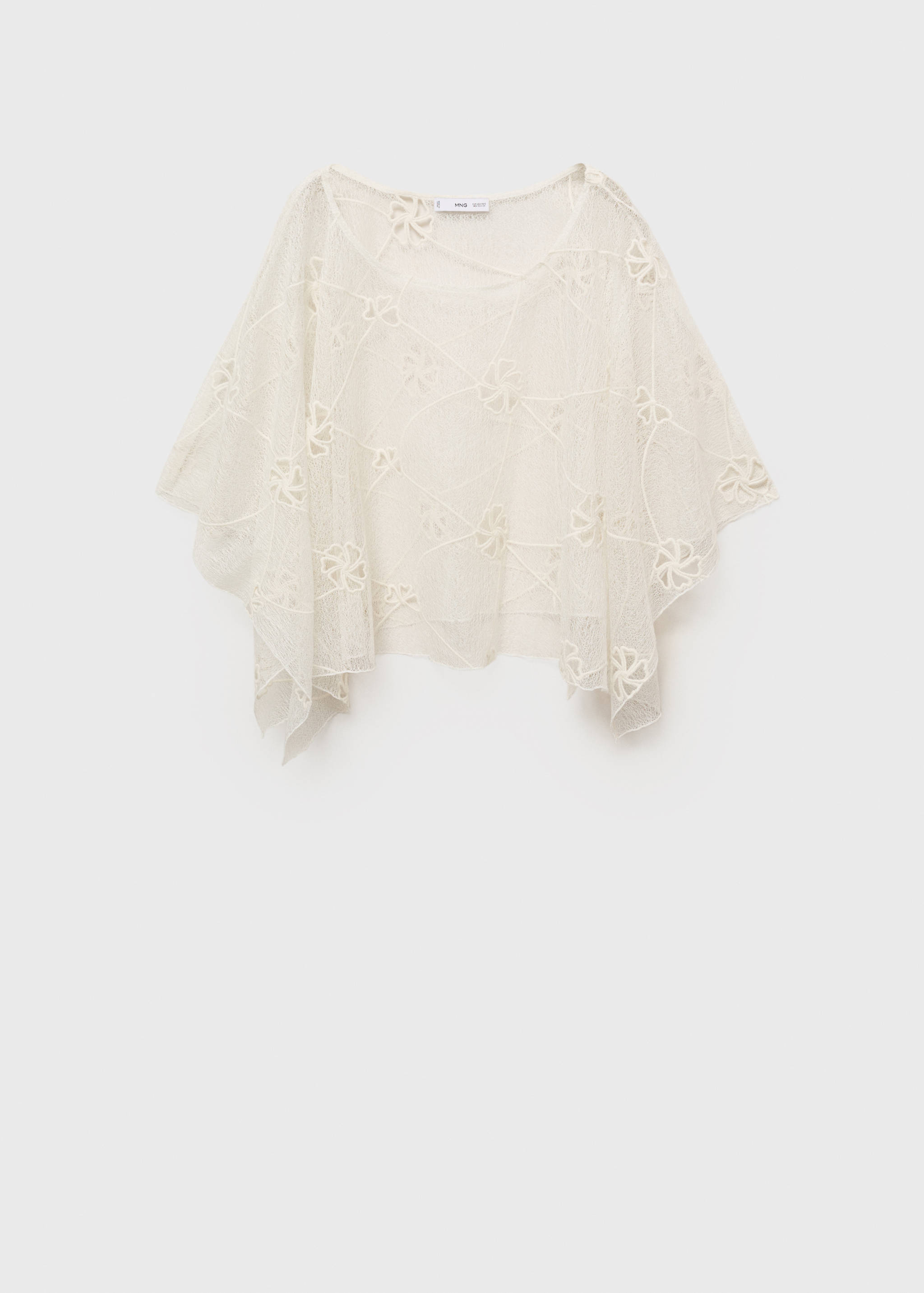 Embroidered flower top - Article without model