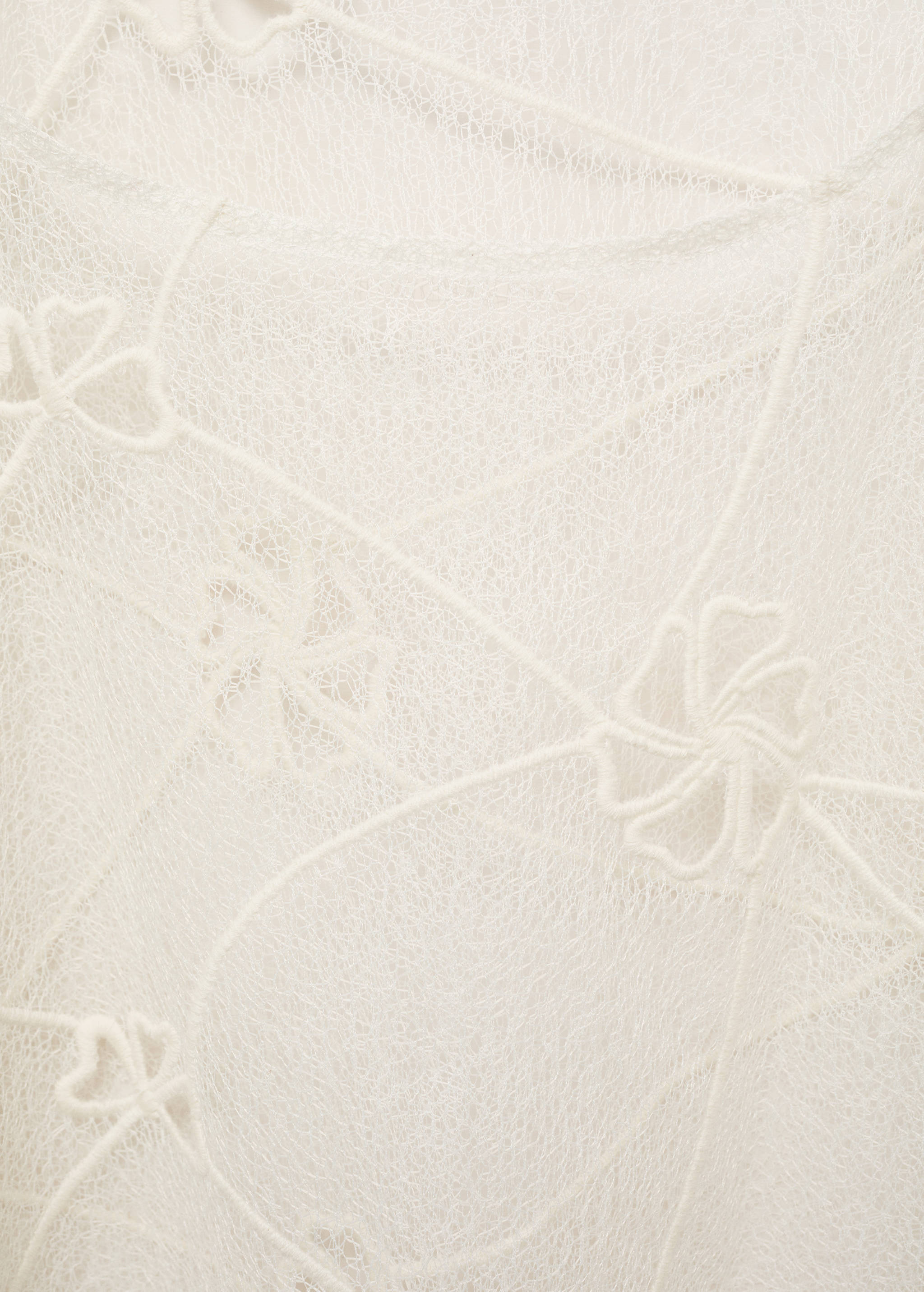 Embroidered flower top - Details of the article 0