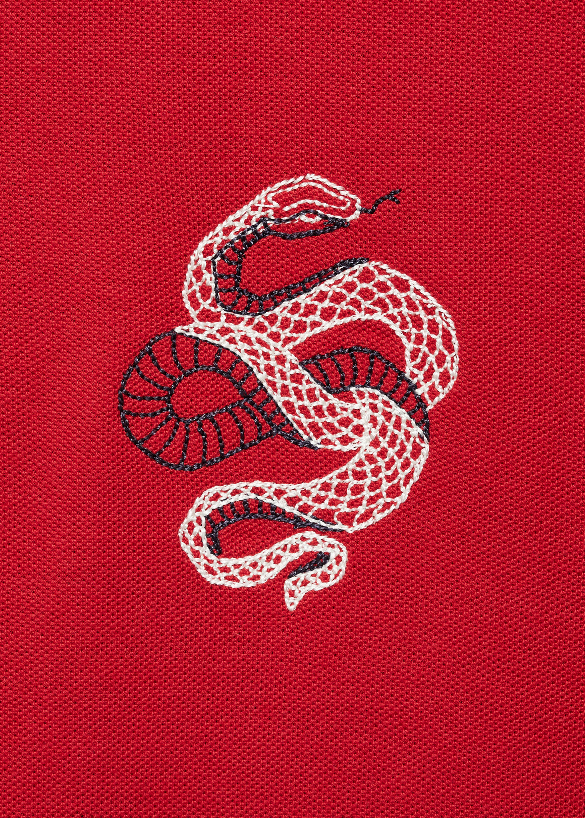 Polo 100% algodón bordado gráfico pecho - Detalle del artículo 0