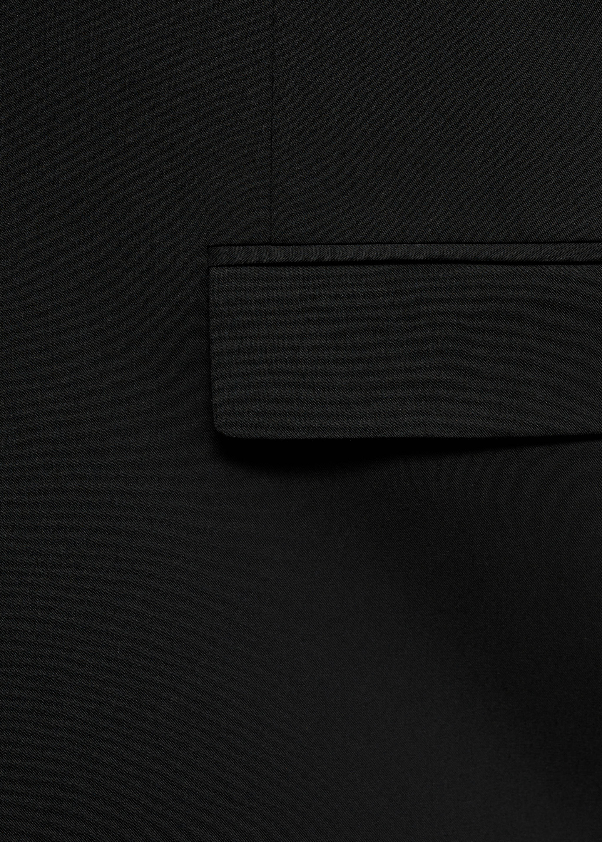 Super slim-fit suit jacket in stretch fabric - Details of the article 0