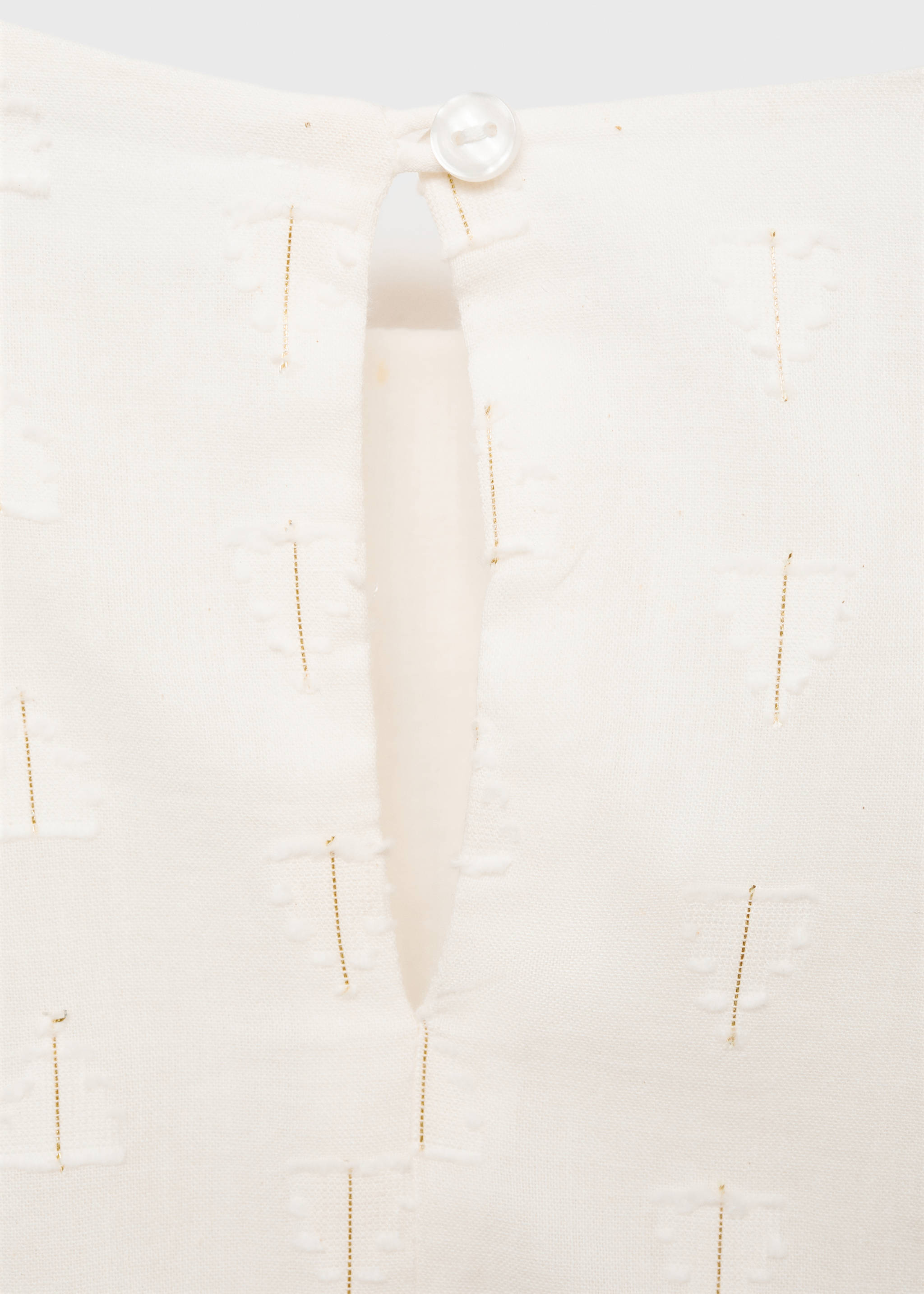 بلوزة بخيط بلون معدني - تفاصيل المنتج 8