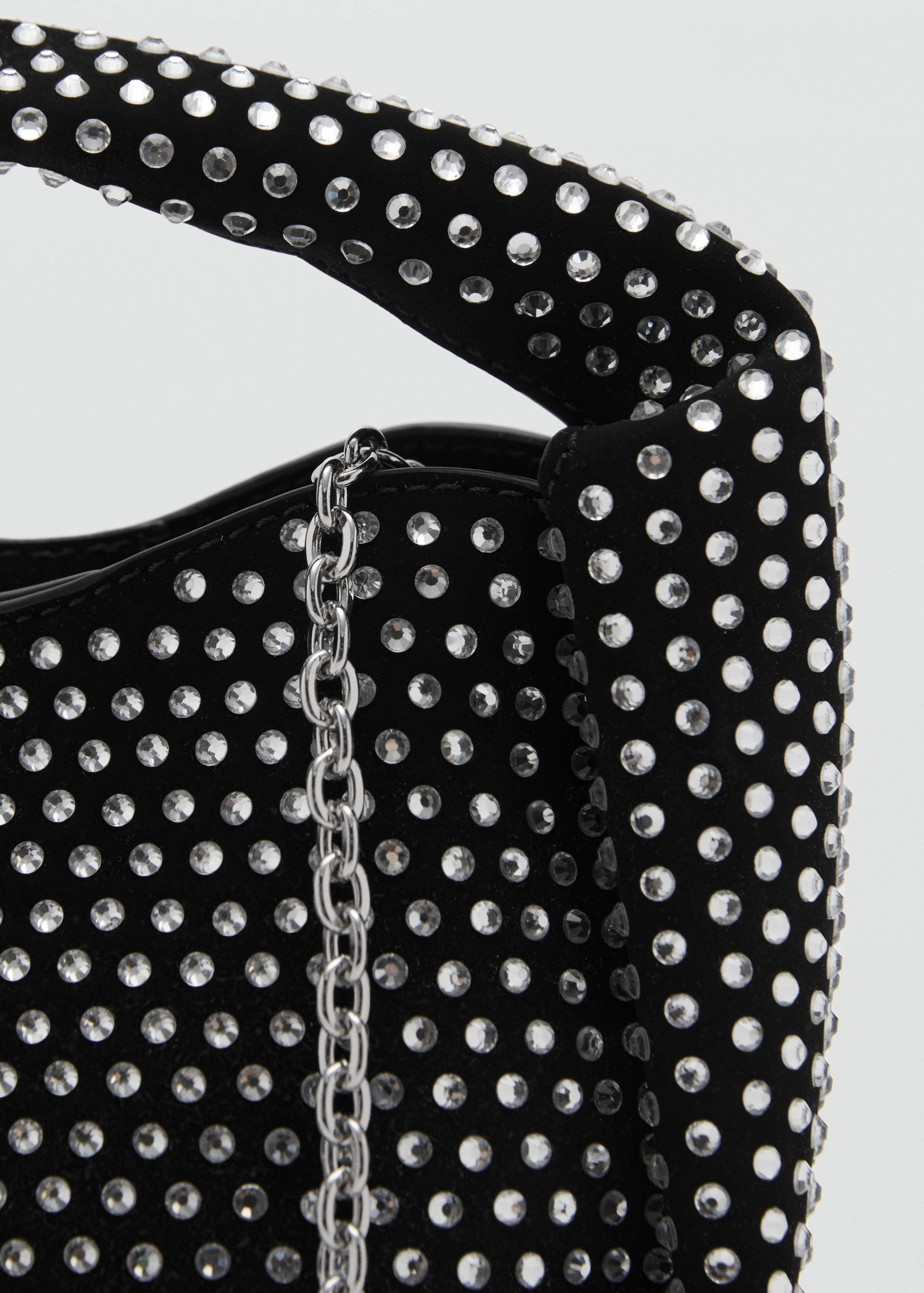 Strass-Minitasche mit Kette - Detail des Artikels 2