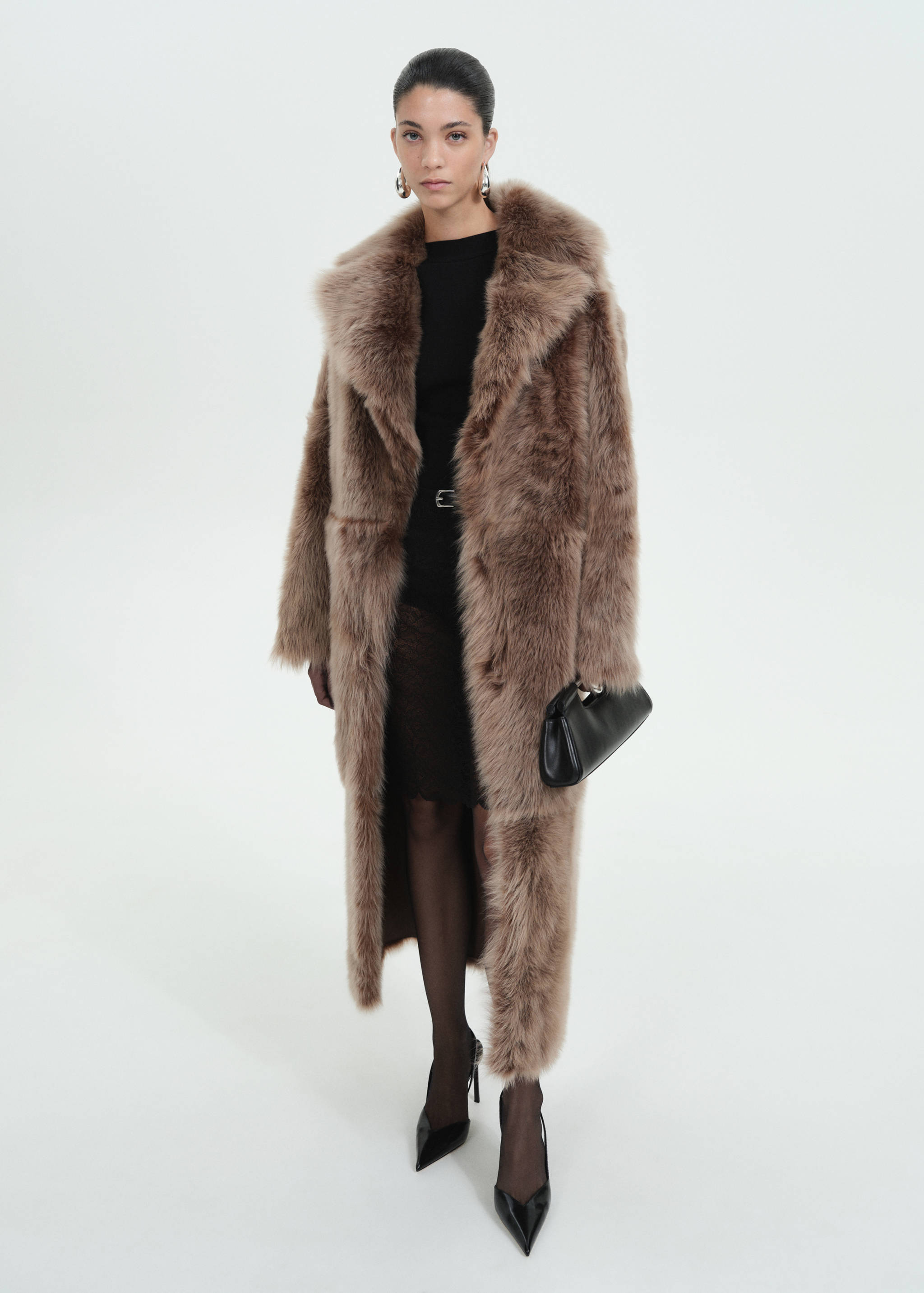 Reversible 100% fur coat - General plane