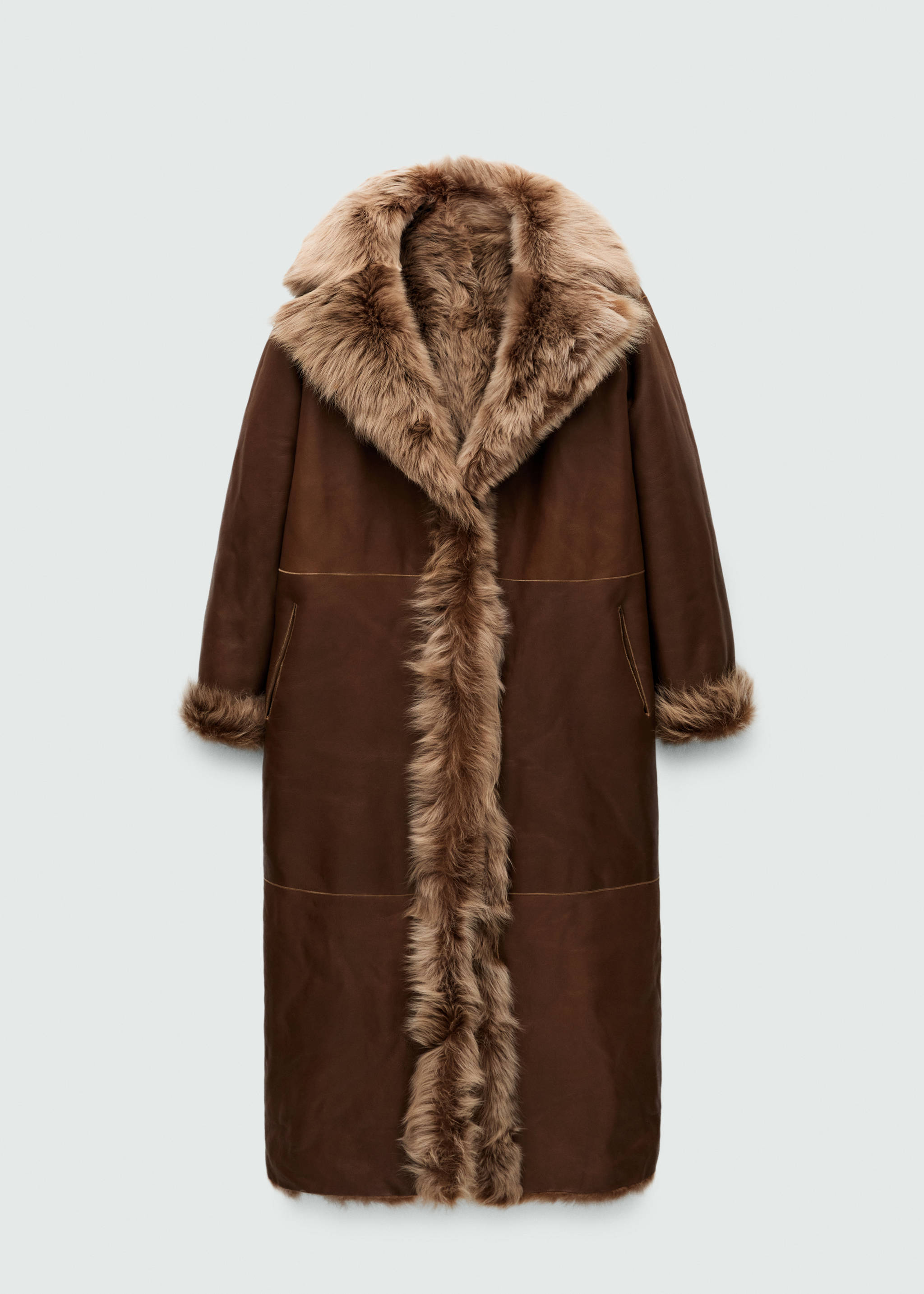 Reversible 100% fur coat - Details of the article 0