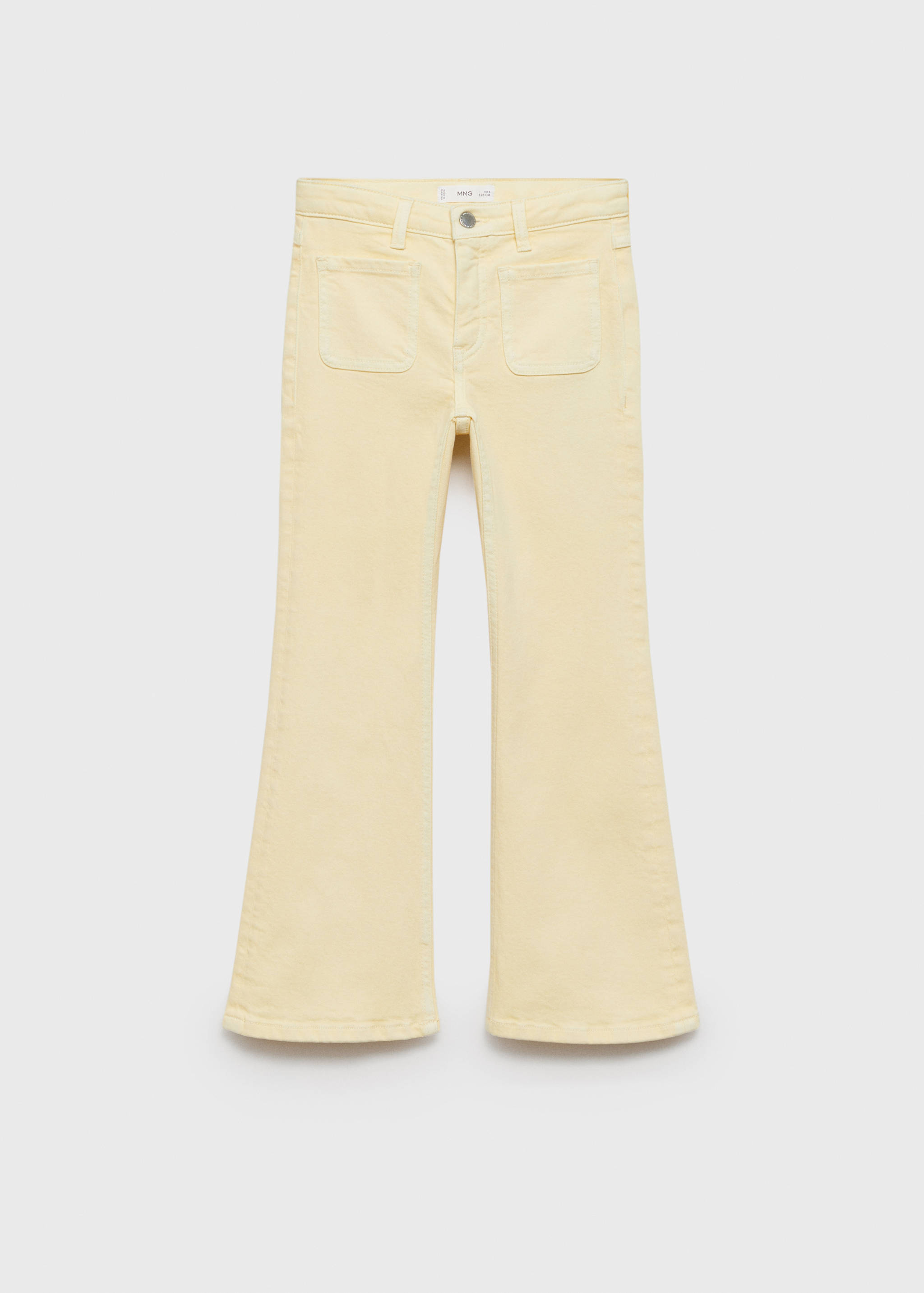 Flared jeans with pocket - Article without model