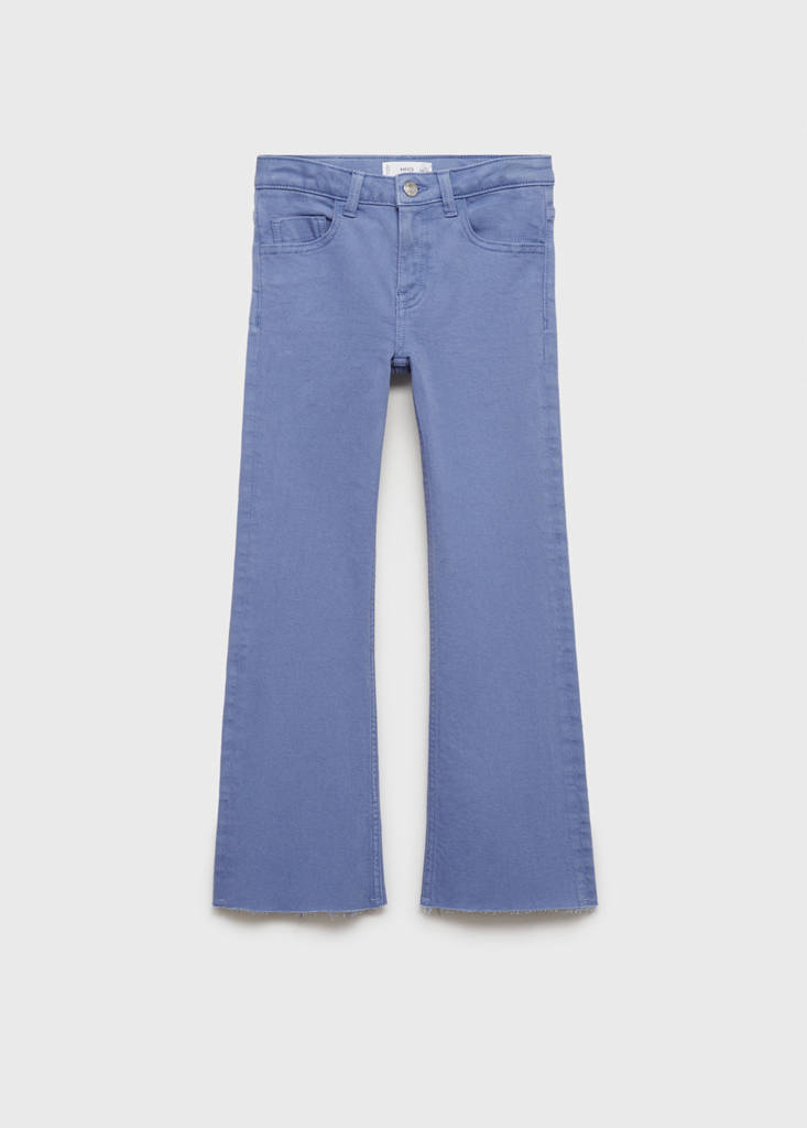 Frayed low-rise skinny jeans — Ink Blue