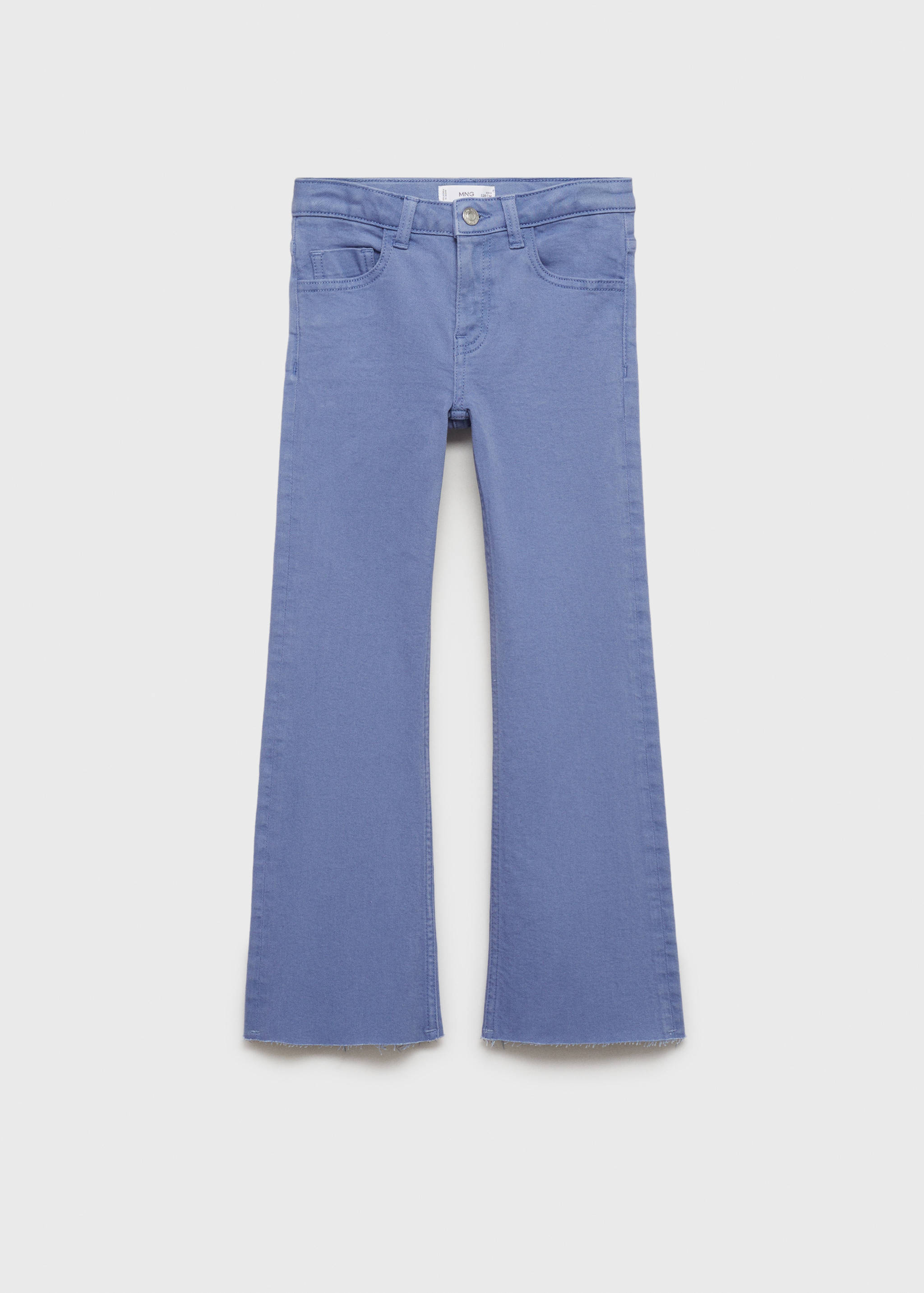 Frayed low-rise skinny jeans - Article without model