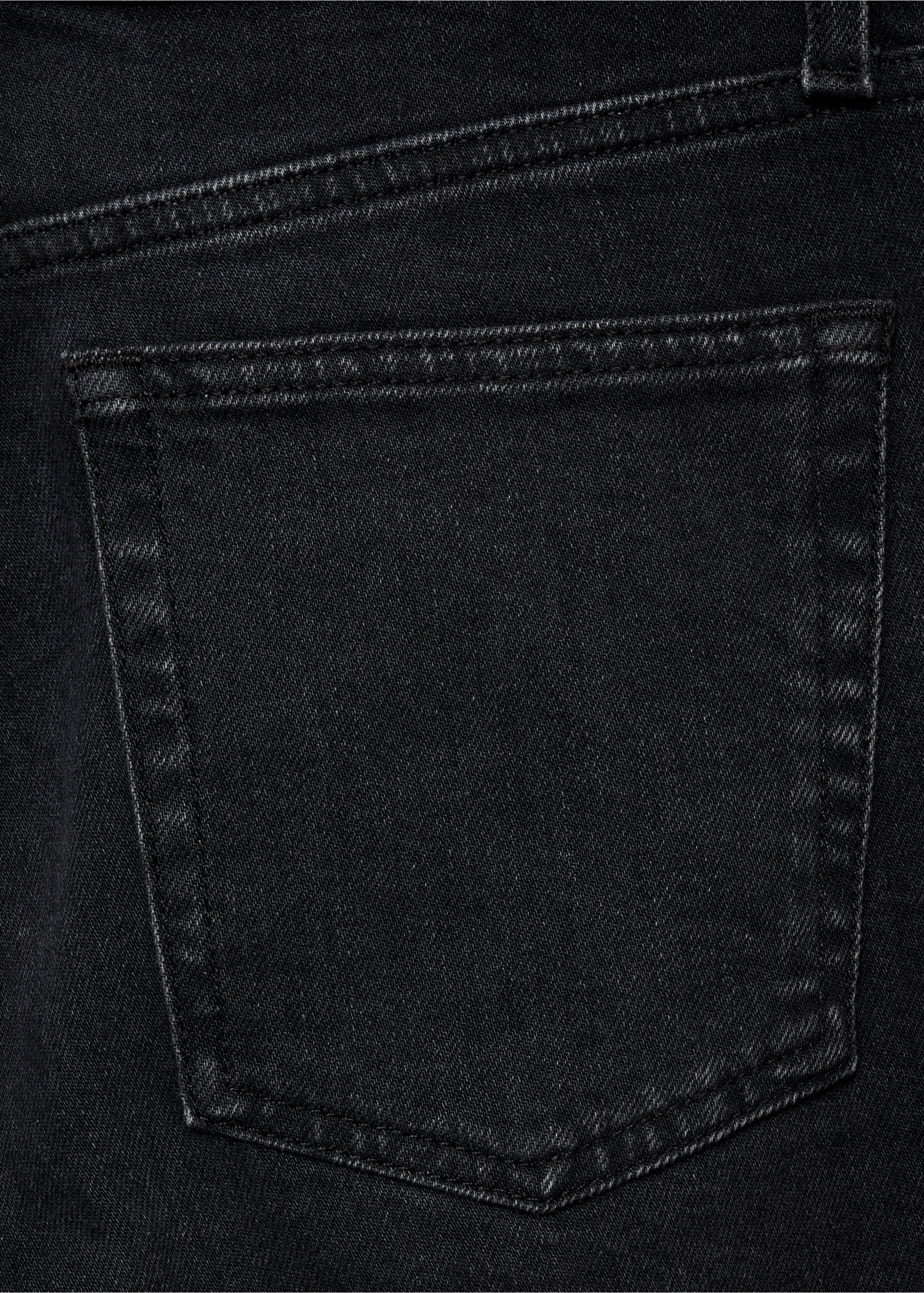 Claudia dar kesim crop jean pantolon - Ürün detayı 0, Siyah denim. Ref: 87030426-00.