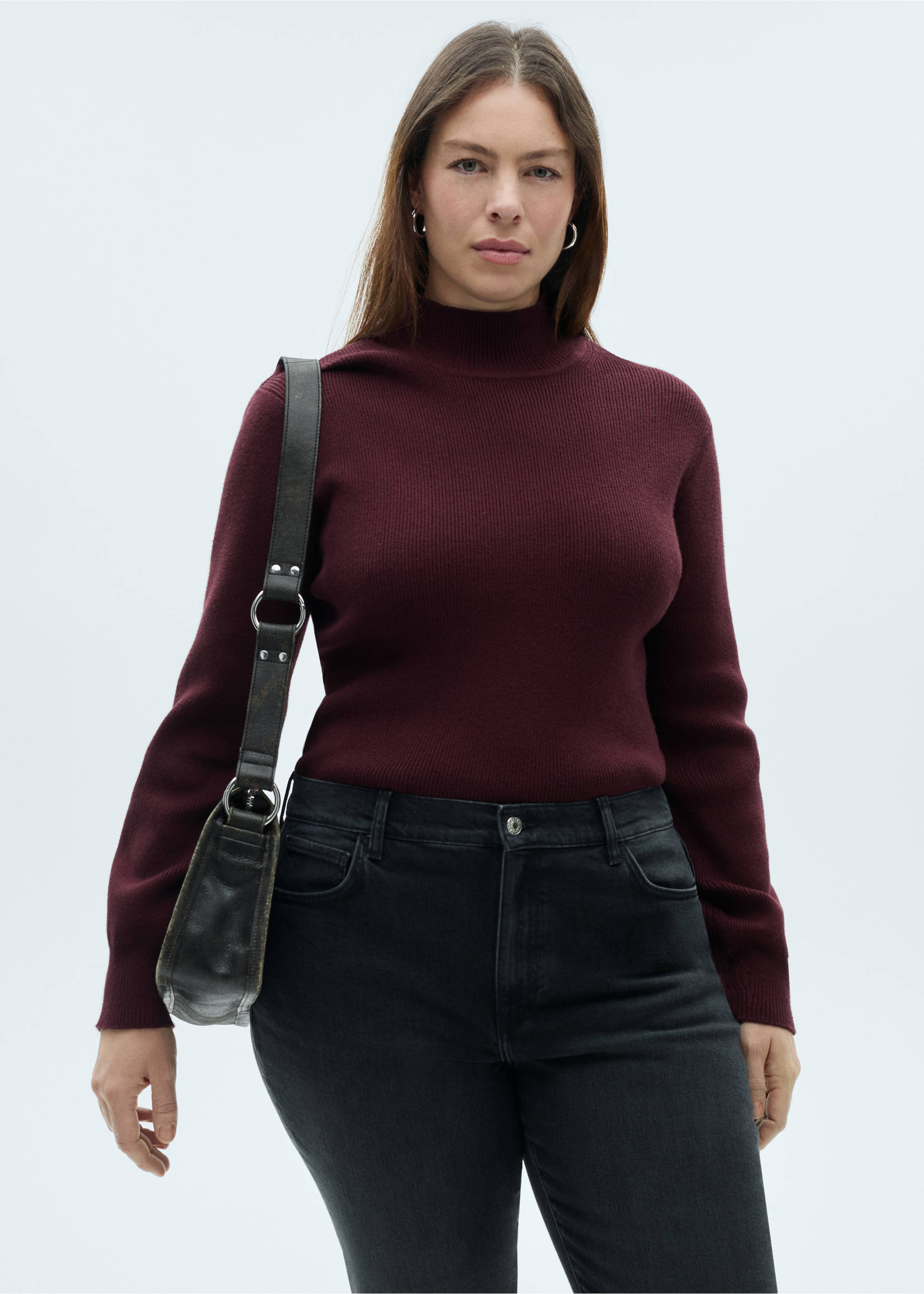 Claudia dar kesim crop jean pantolon - Ürün detayı 5, Siyah denim. Ref: 87030426-00.