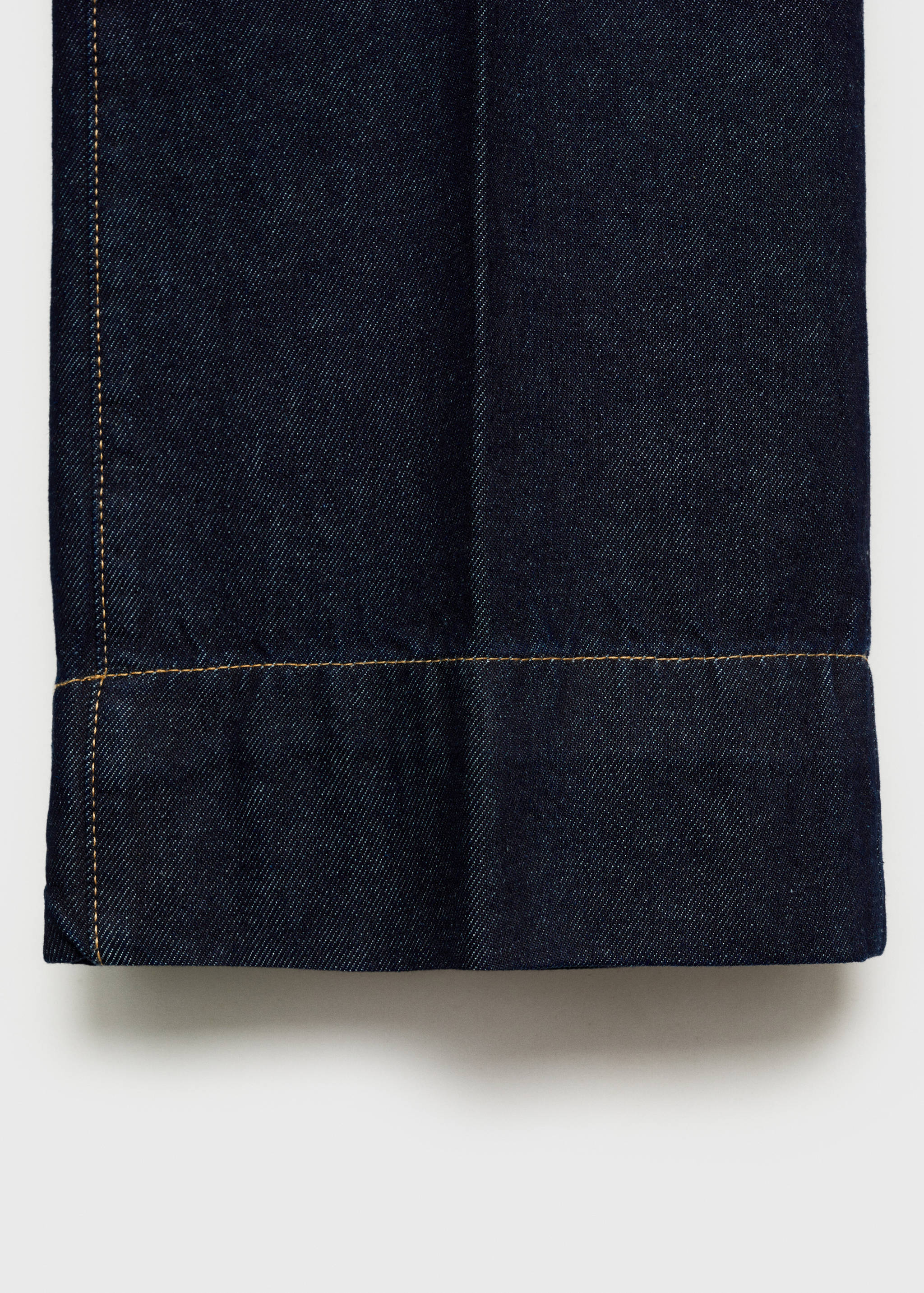Wide leg mid-rise jeans - Details of the article 0