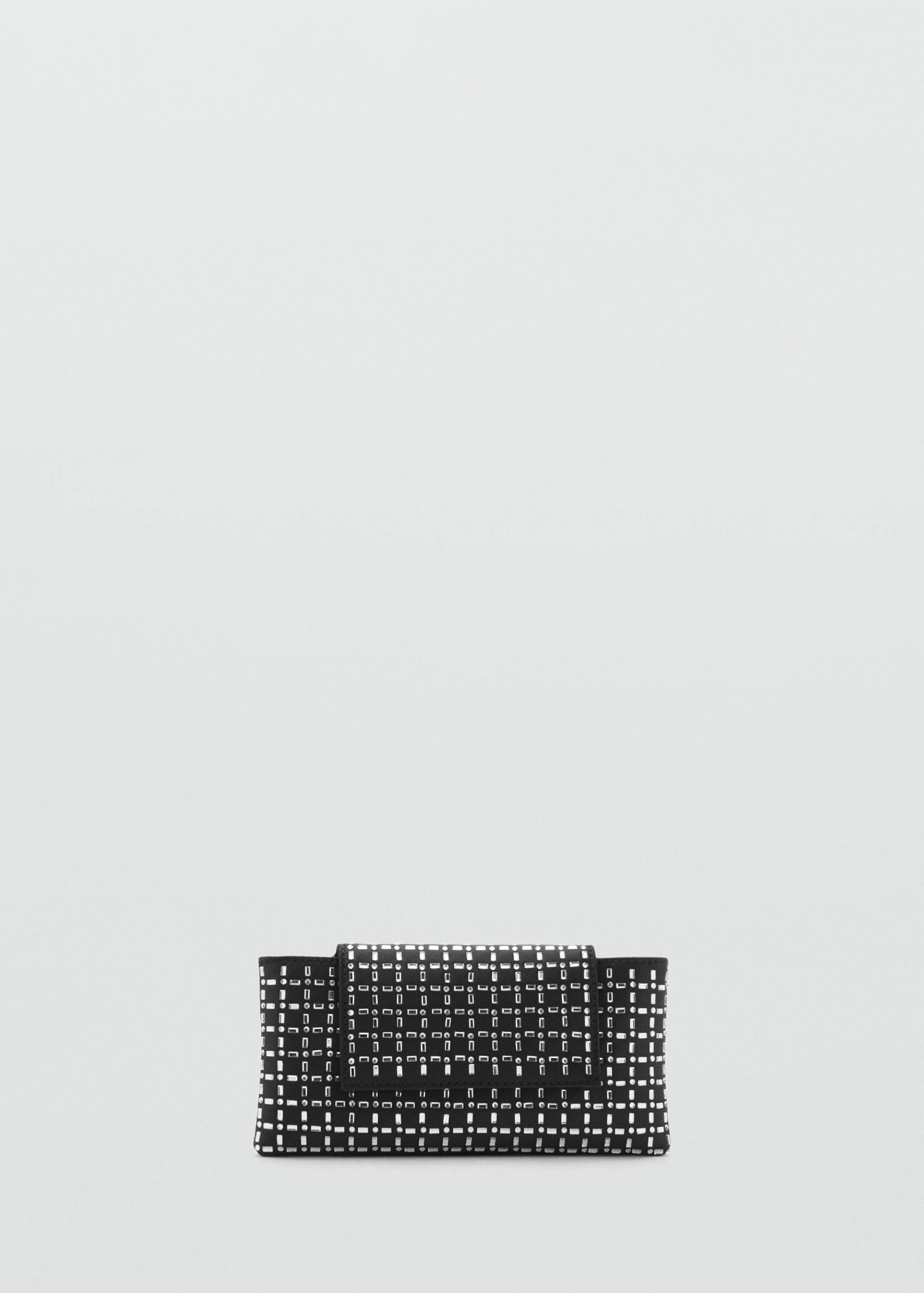 Borsa spalla cristalli - Articolo senza modello