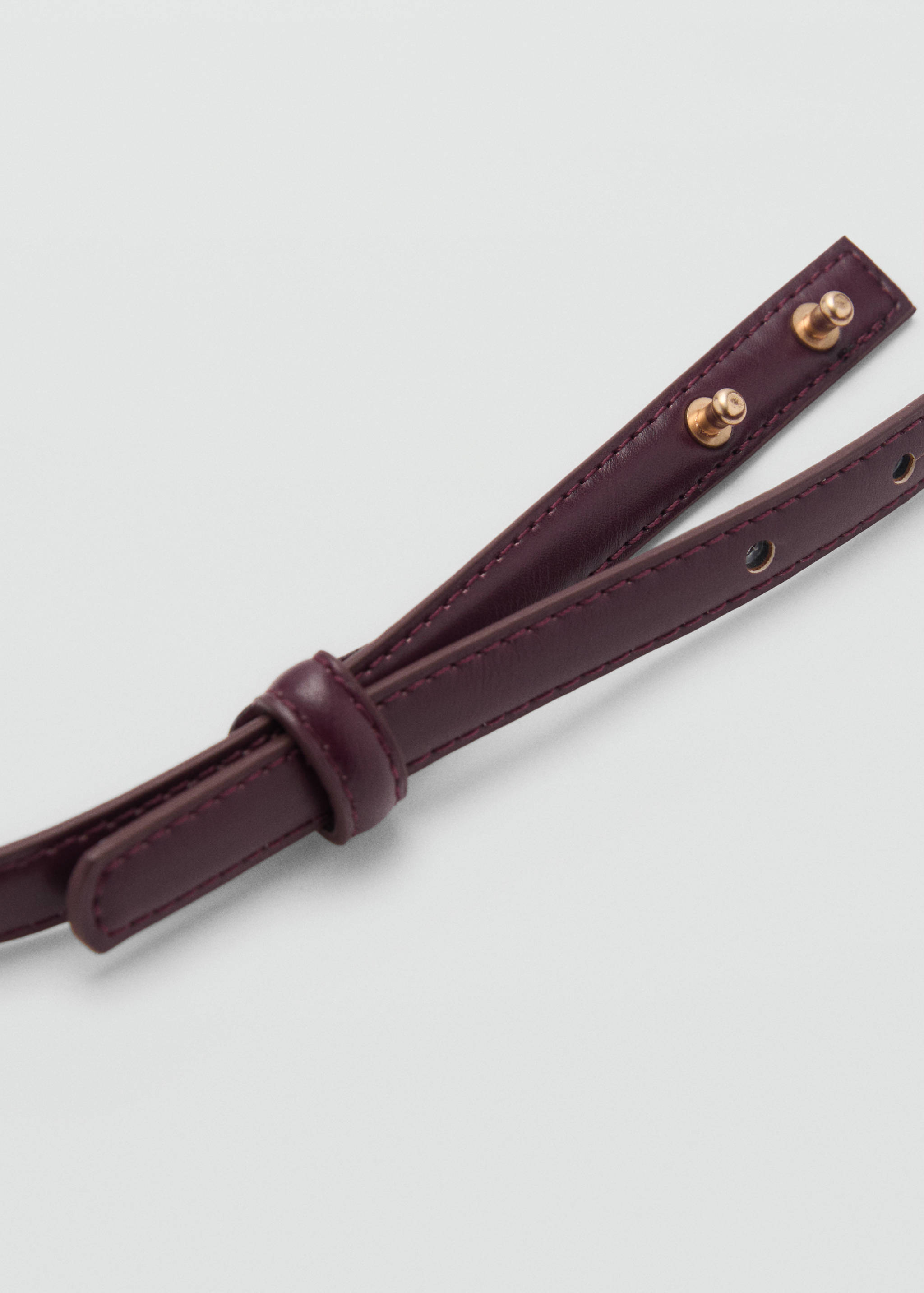 Ceinture fine boucle métallique - Détail de l'article 1