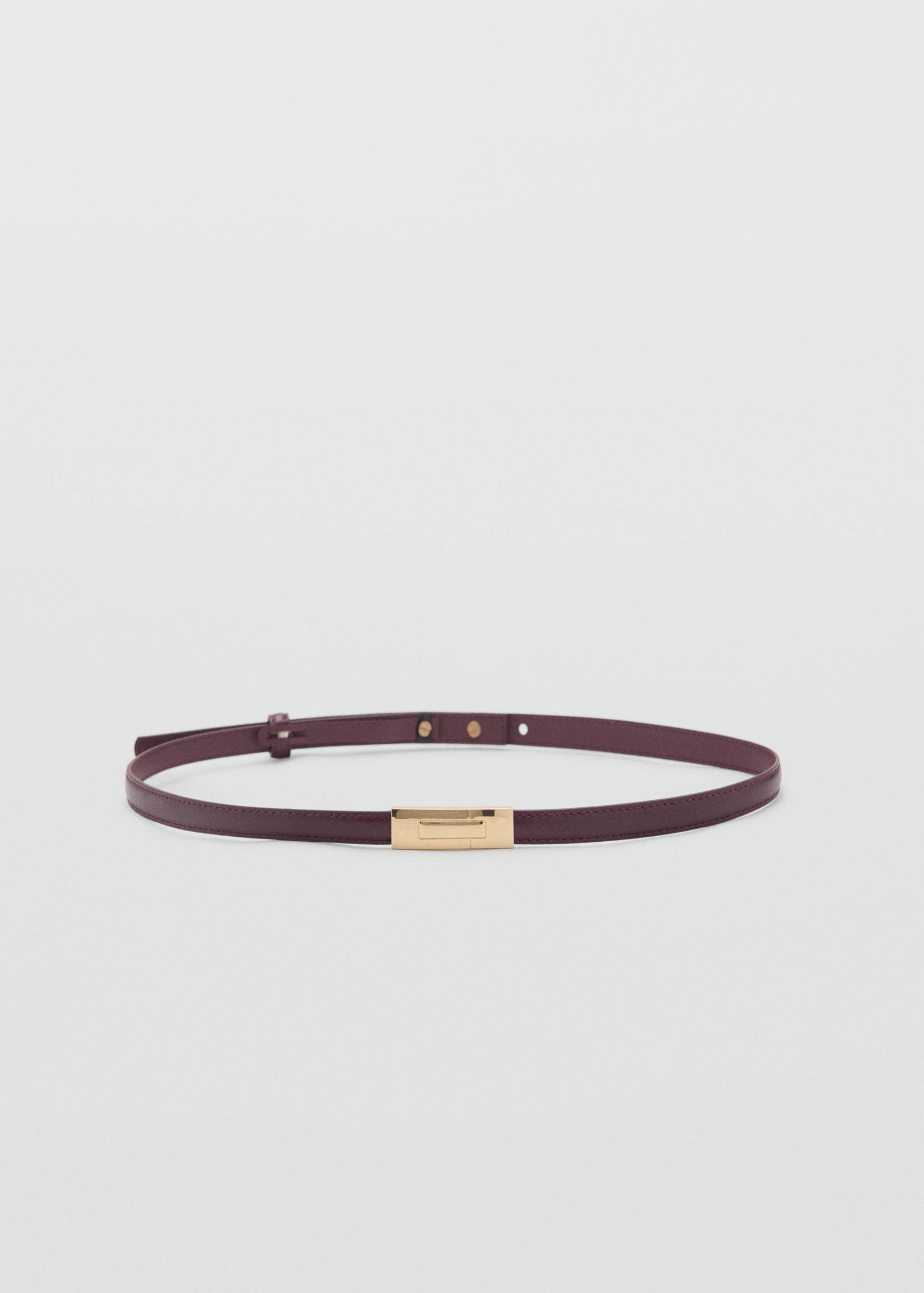 Thin belt with metal buckle - Article without model