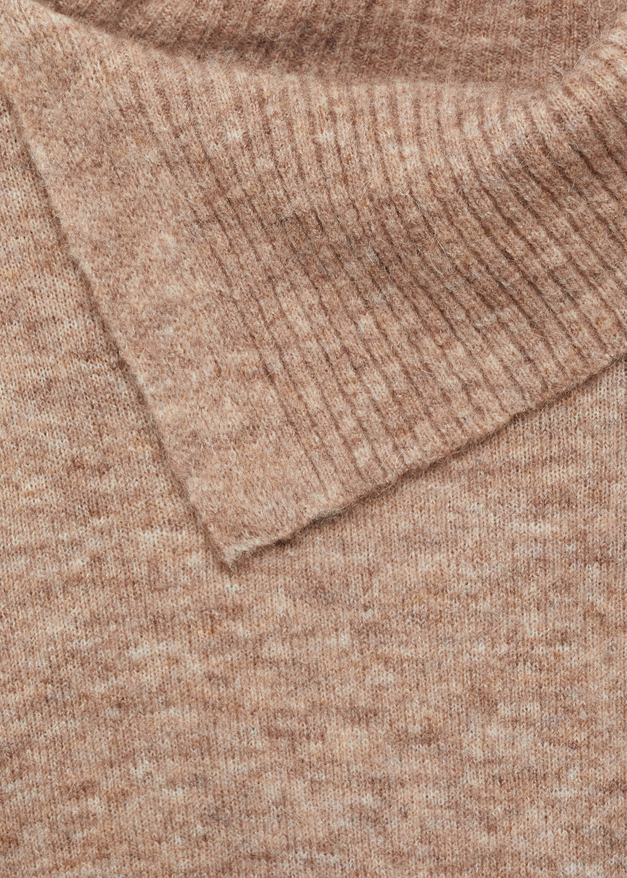 Sweater with wraparound lapel neck - Details of the article 8