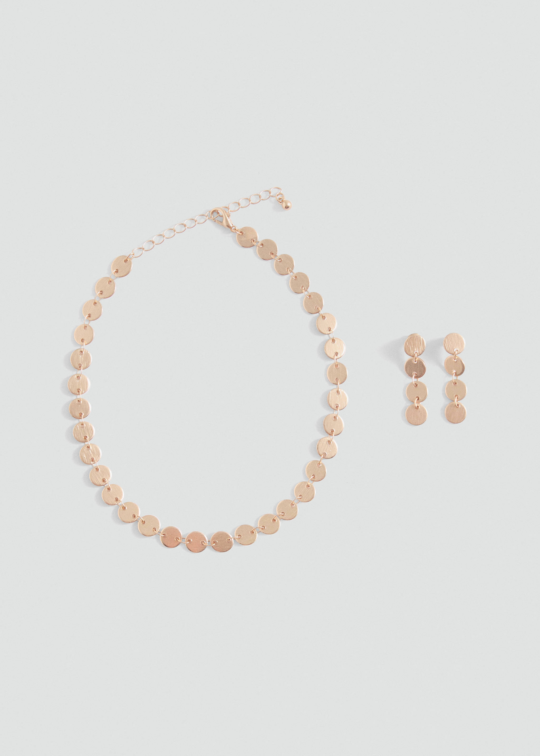 Ensemble collier et boucles d'oreilles - Article sans modèle