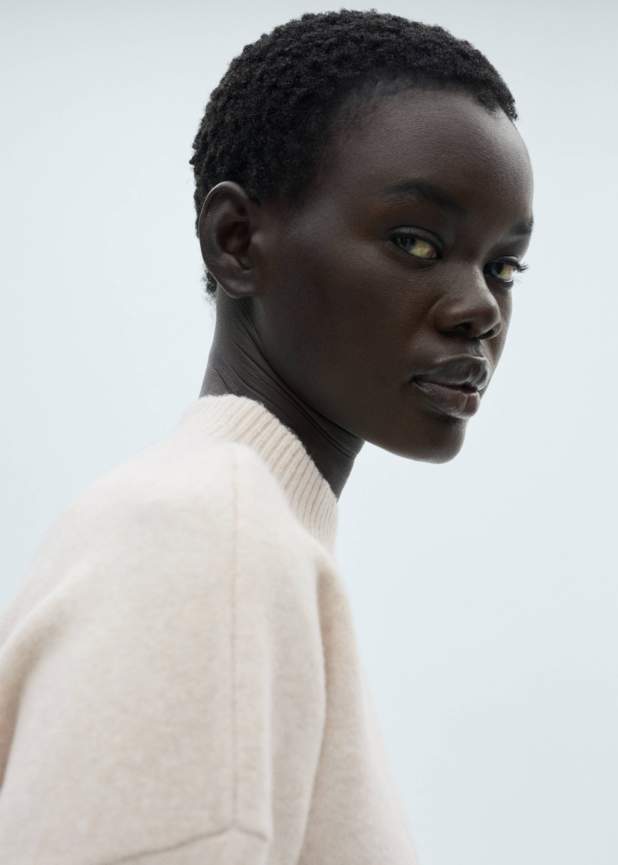 Pull-over maille col montant - Détail de l'article 1