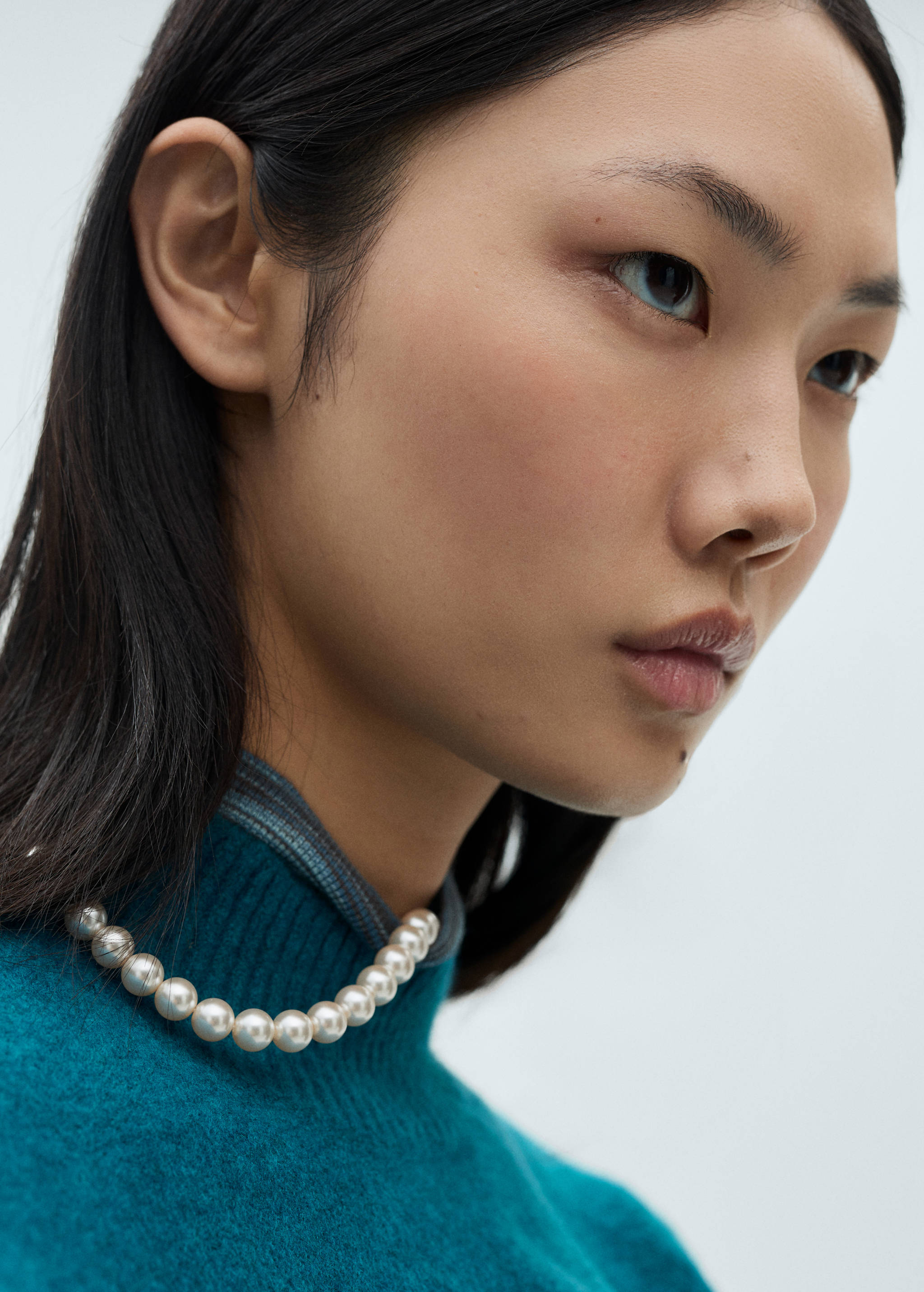 Pull-over maille col montant - Détail de l'article 1