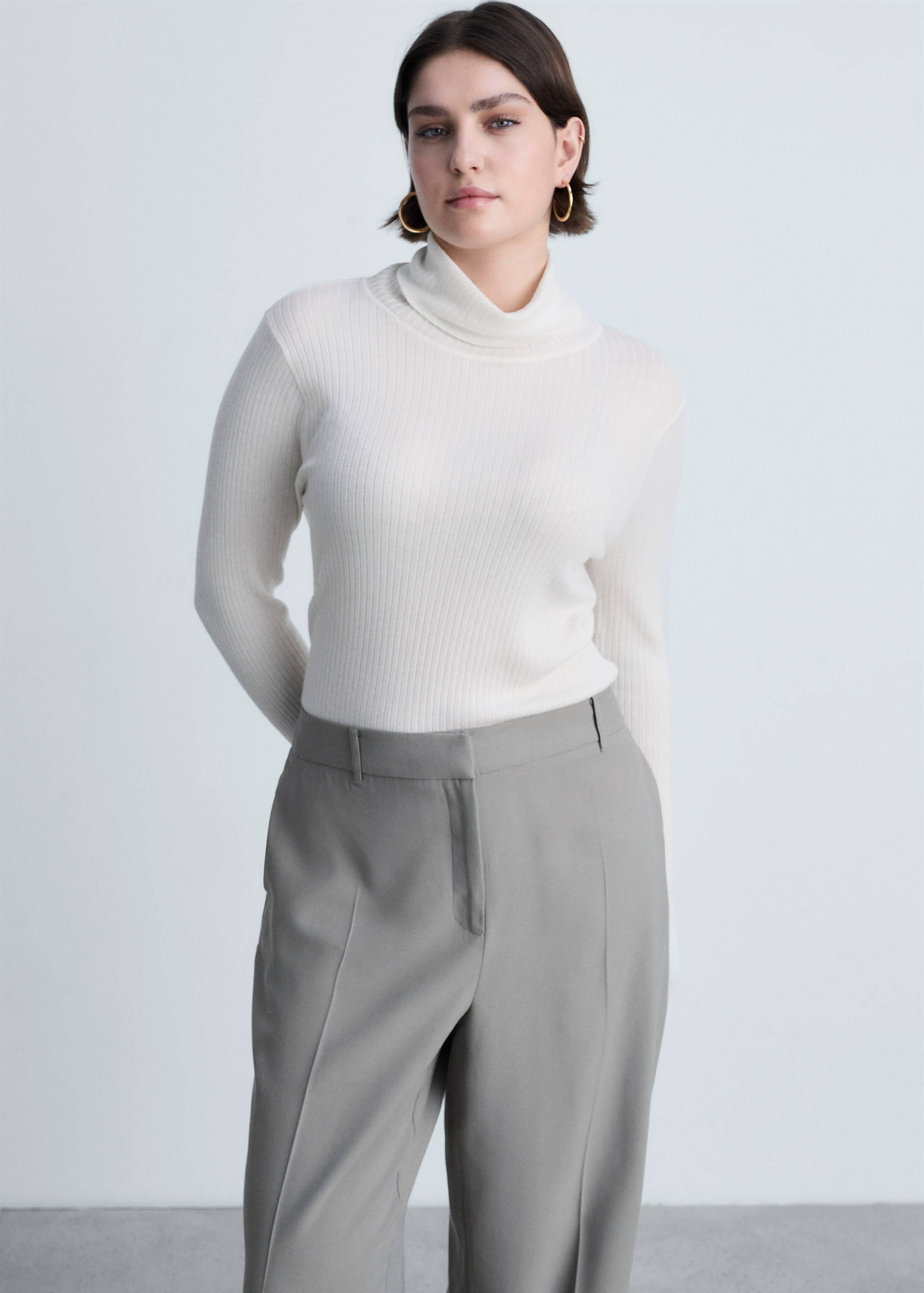 Wool blend turtleneck sweater - Details of the article 5
