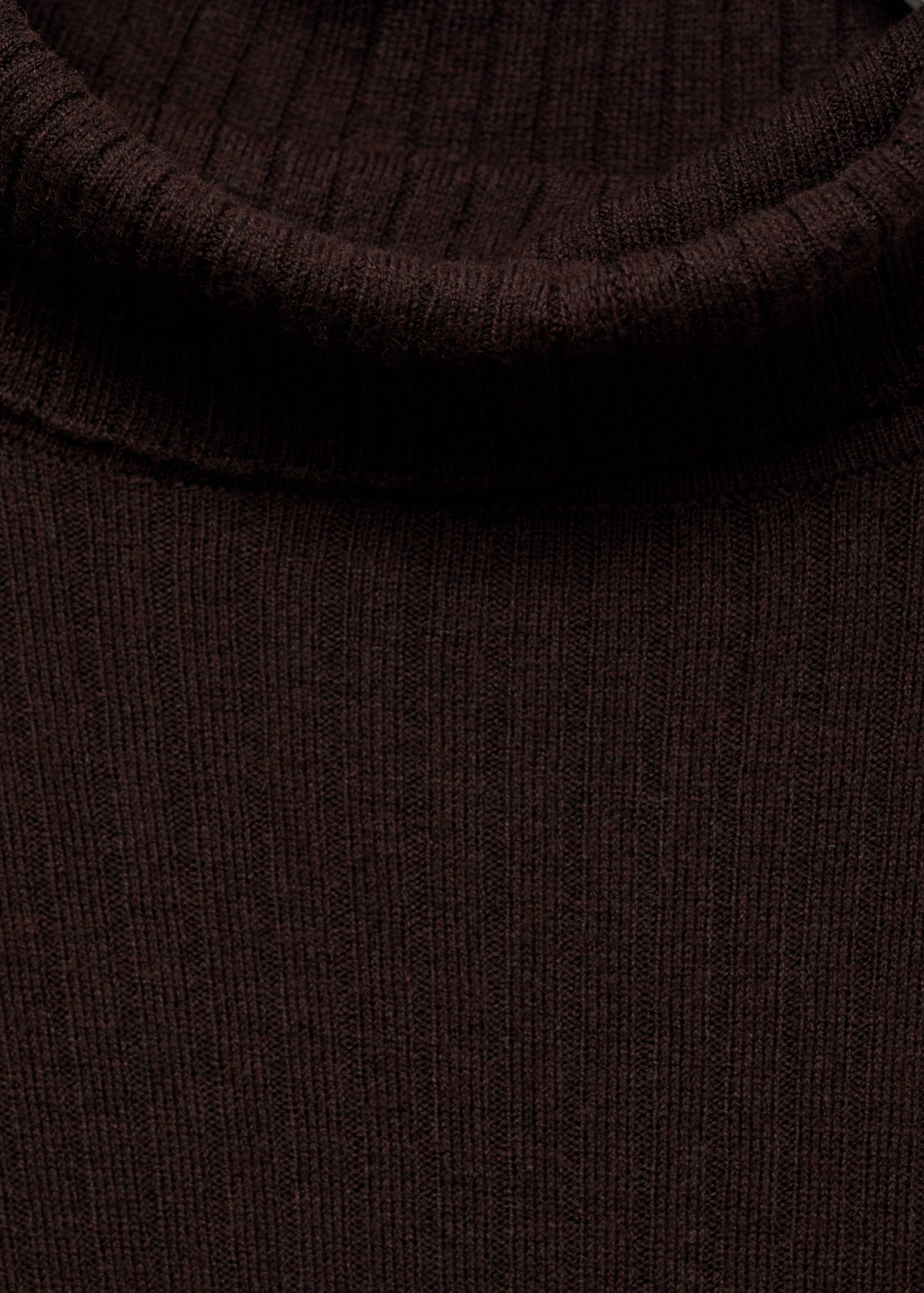 Wool blend turtleneck sweater - Details of the article 0