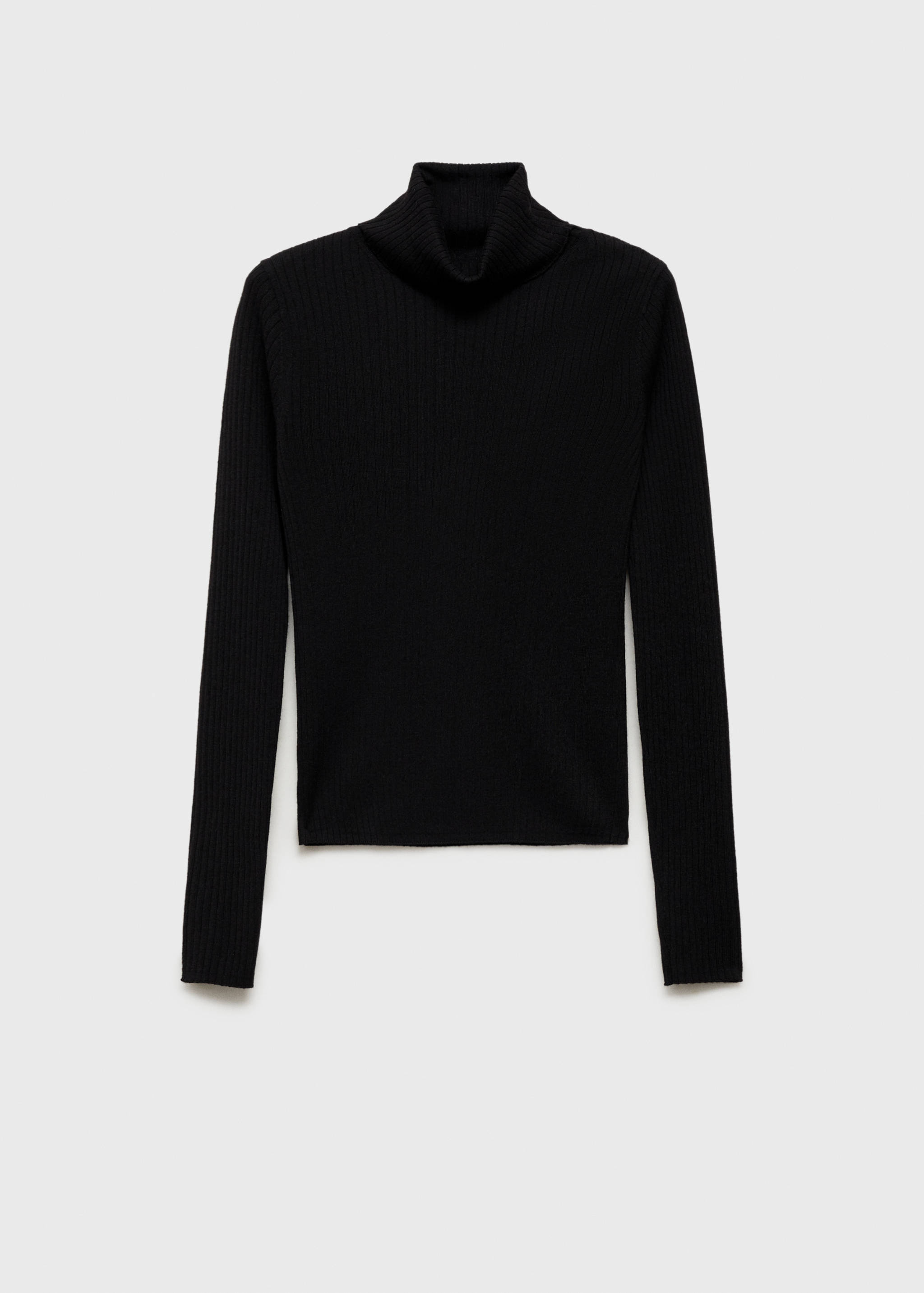 Wool blend turtleneck sweater - Article without model