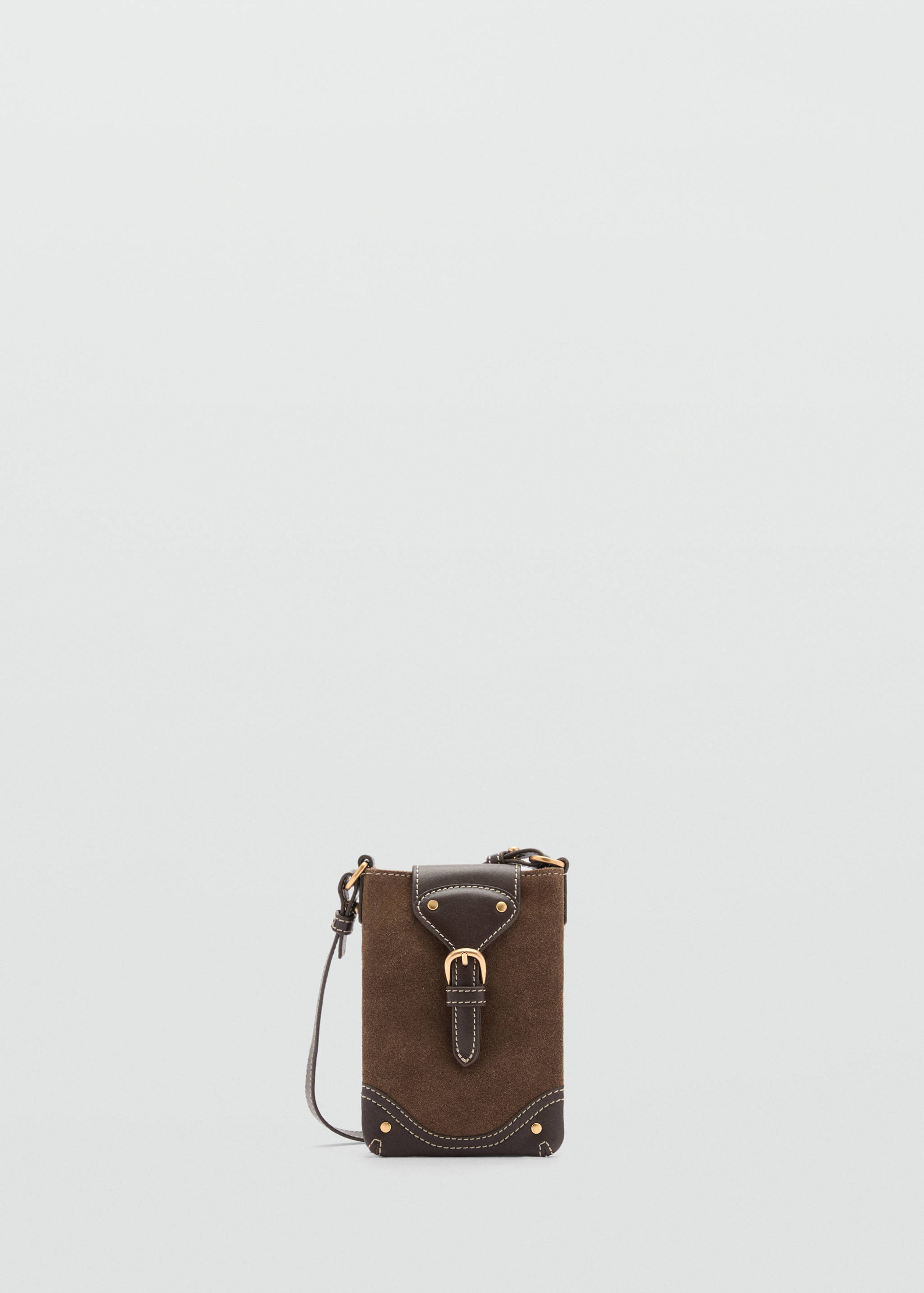 Leather buckle mobile case - Article without model