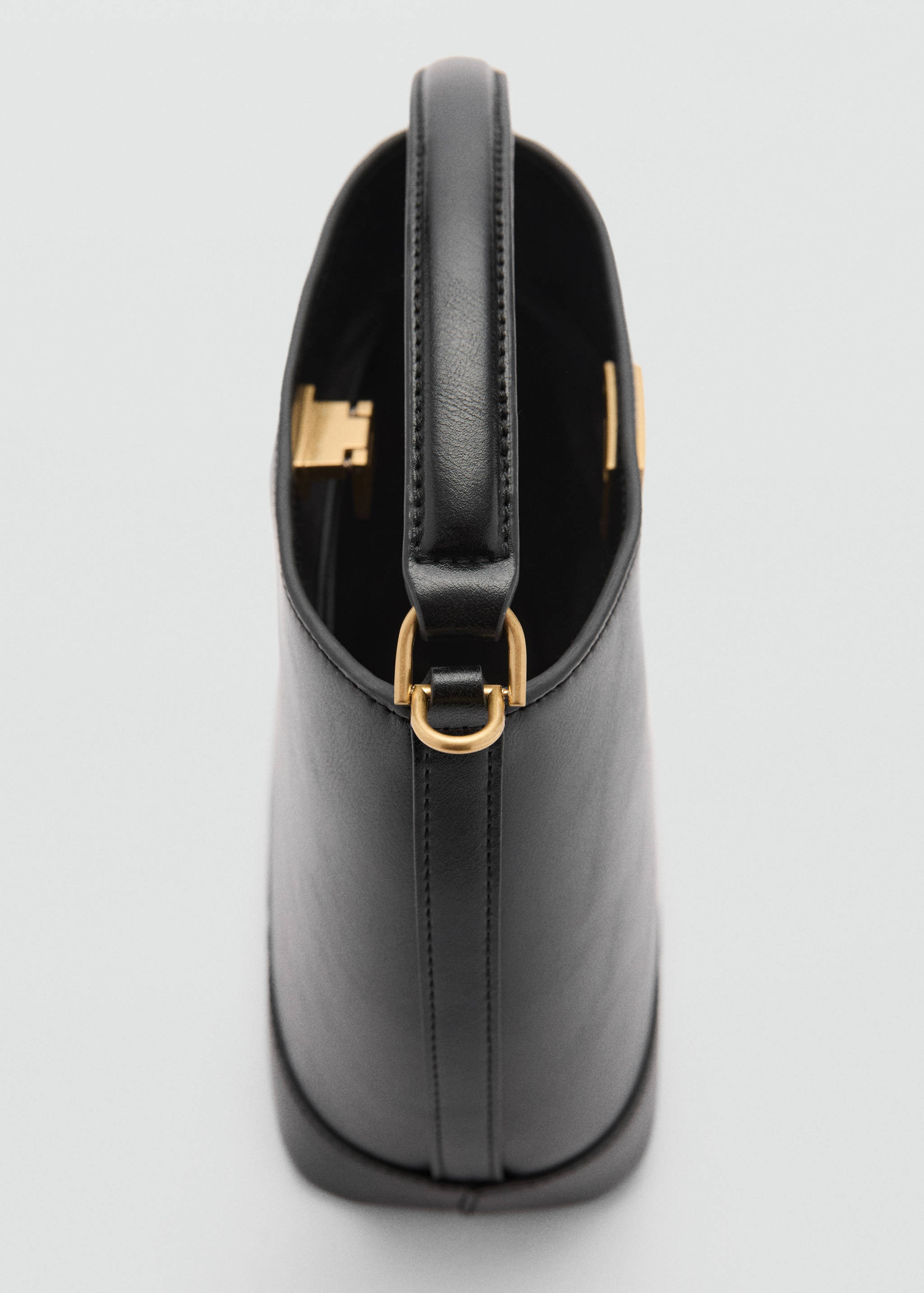 Mini shopper-veske med metalldetaljer - Artikkeldetalj 2