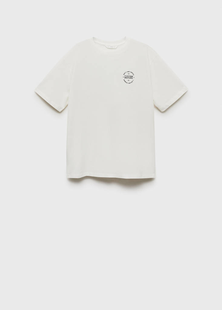 Short-sleeved printed t-shirt — Off White