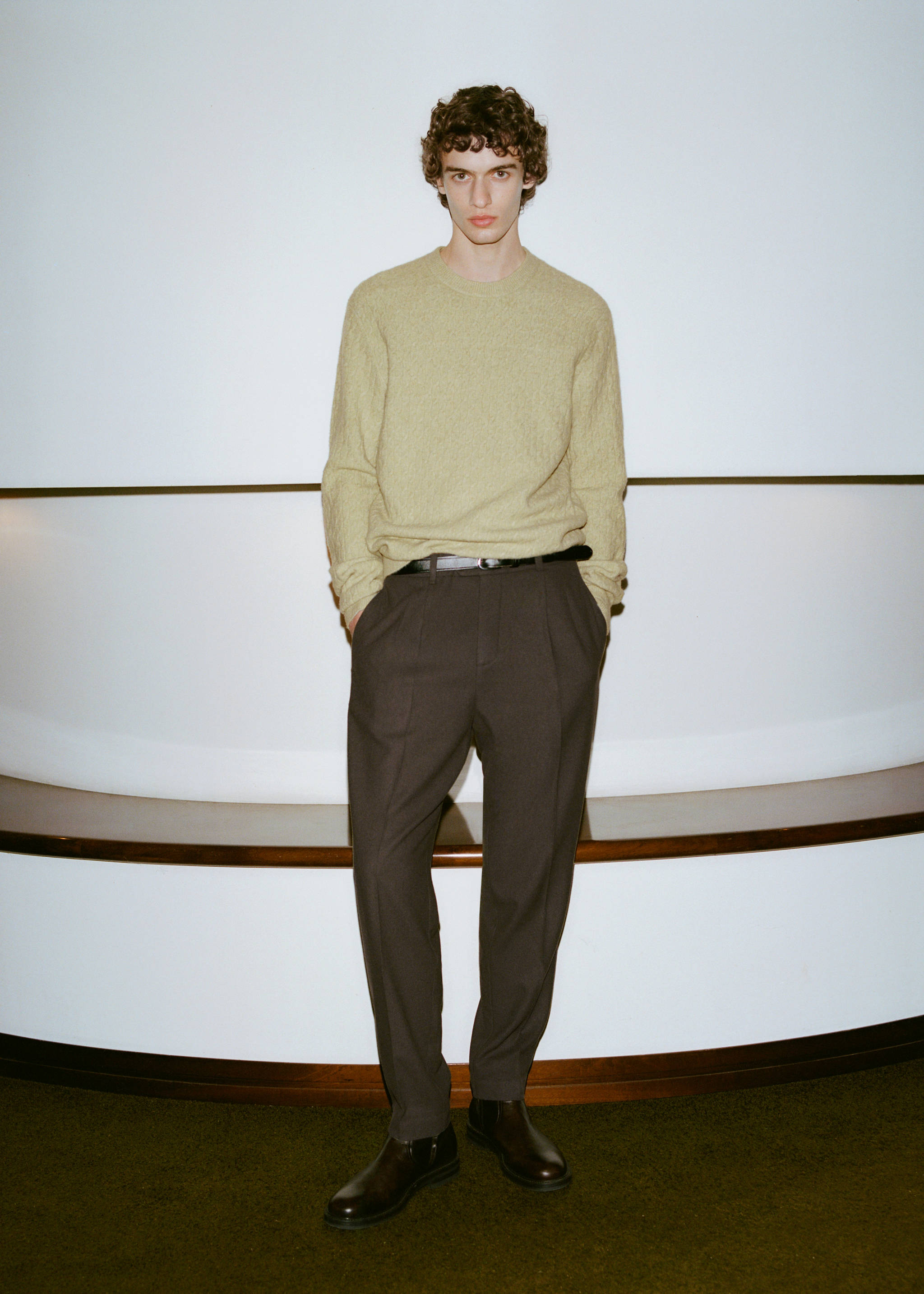 Wollen flanellen bandplooibroek - Detail van het artikel 3